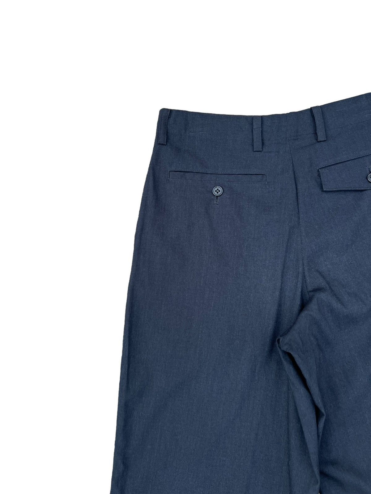 Yohji Yamamoto Vintage Yohji Yamamoto A.A.R Durban Stretch Wide Leg Trouser Size US 30 / EU 46 - 12 Thumbnail