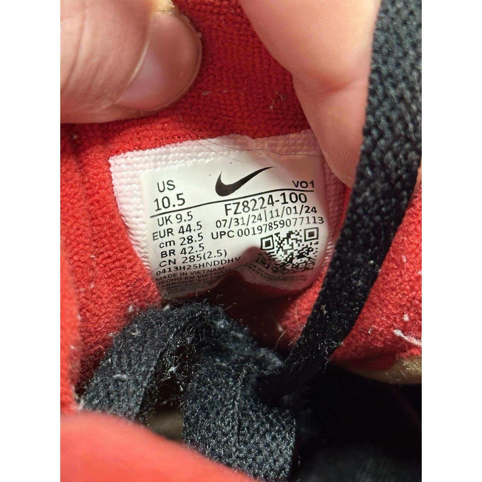 Nike Nike Air Diamond Turf 49ers 2025 - Size 10.5 Size US 10.5 / EU 43-44 - 7 Thumbnail
