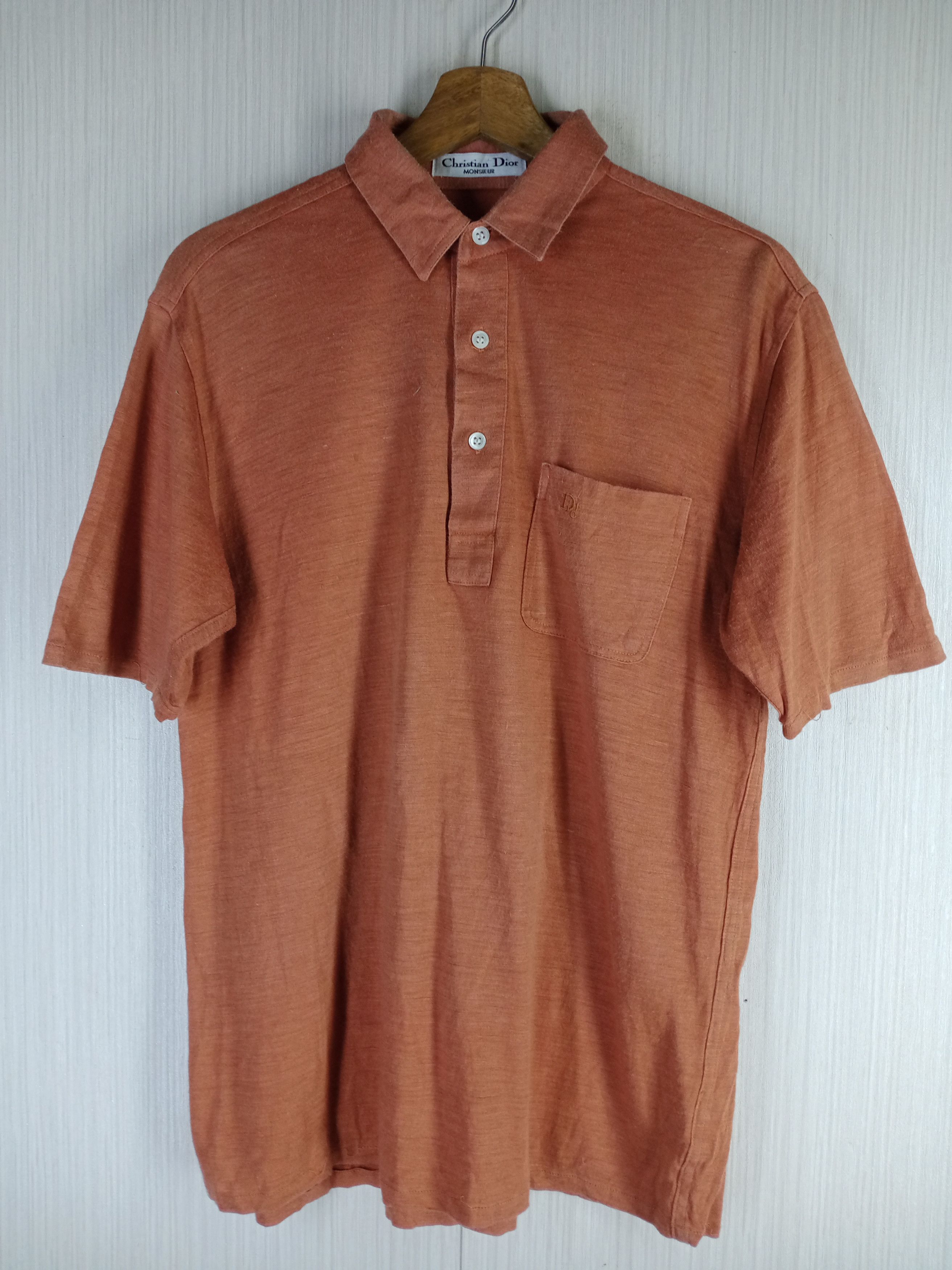 Christian Dior Monsieur Rare Vintage 90s Christian Dior Monsieur Polo Shirt Size US M / EU 48-50 / 2 - 2 Thumbnail