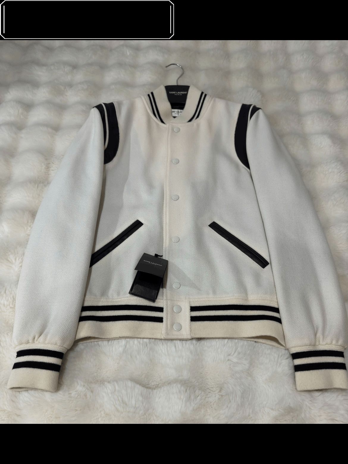 Saint Laurent Paris × Yves Saint Laurent Saint Laurent Black/White