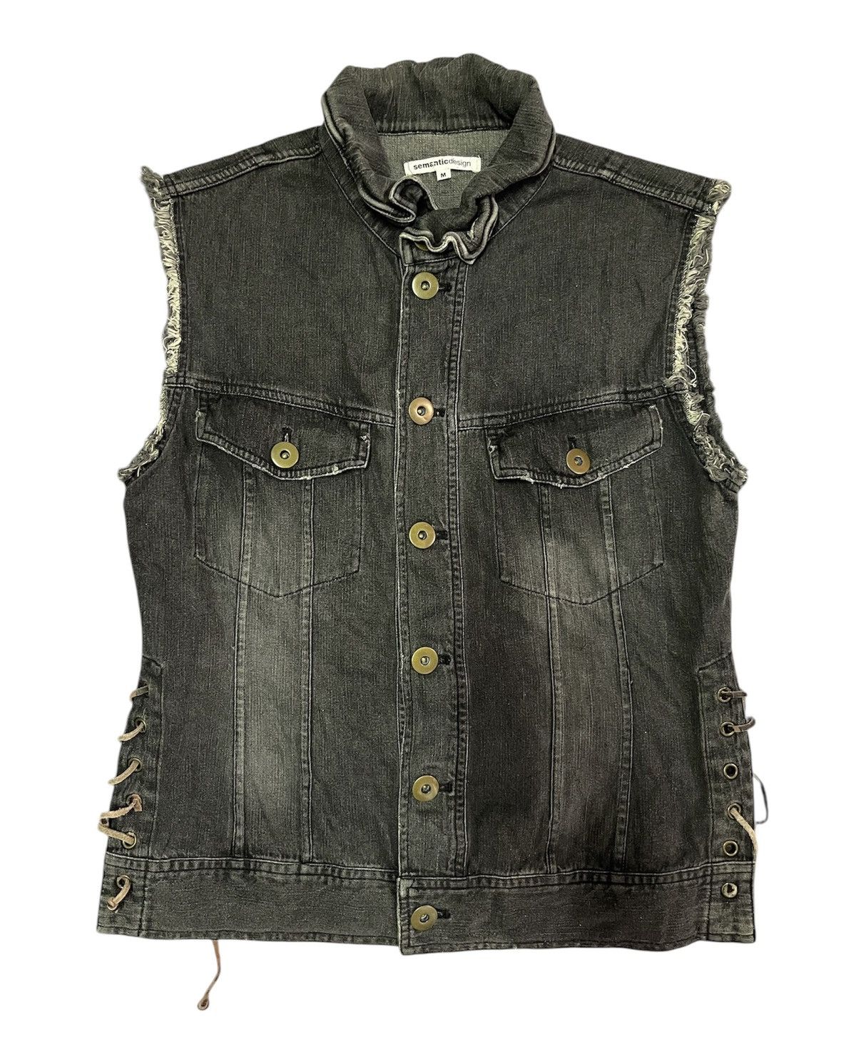 semanticdesign JAPANESE BRAND🔥 SEMANTIC DESIGN BONDAGE PUNK JACKET Size US M / EU 48-50 / 2 - 1 Thumbnail