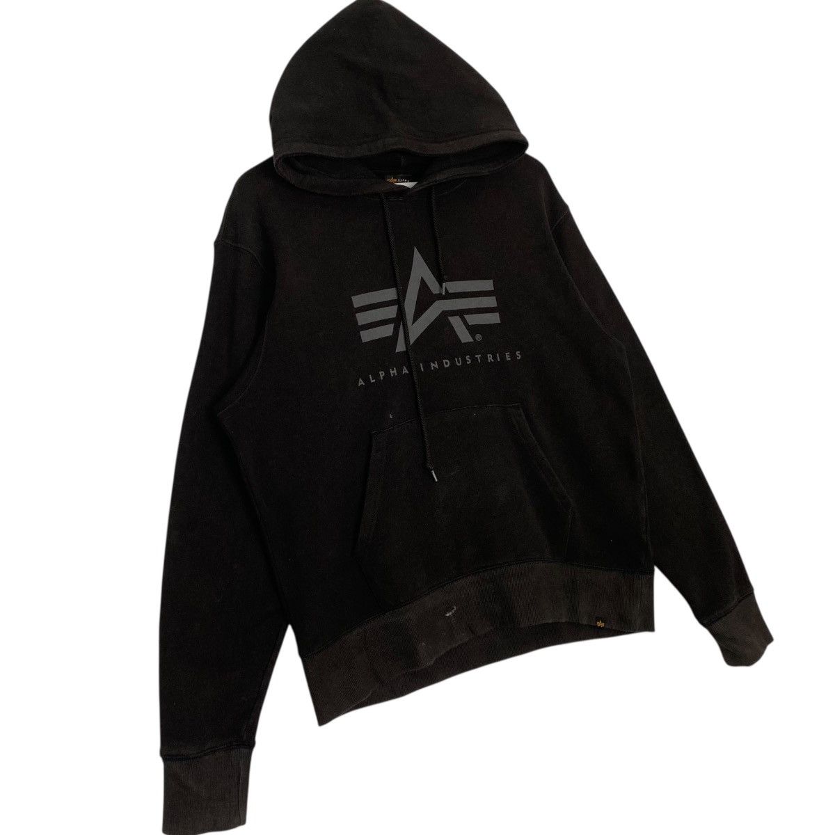 Other Vintage Alpha Industries Hoodie Sweater Big Logo Black SizeM Size US M / EU 48-50 / 2 - 3 Thumbnail