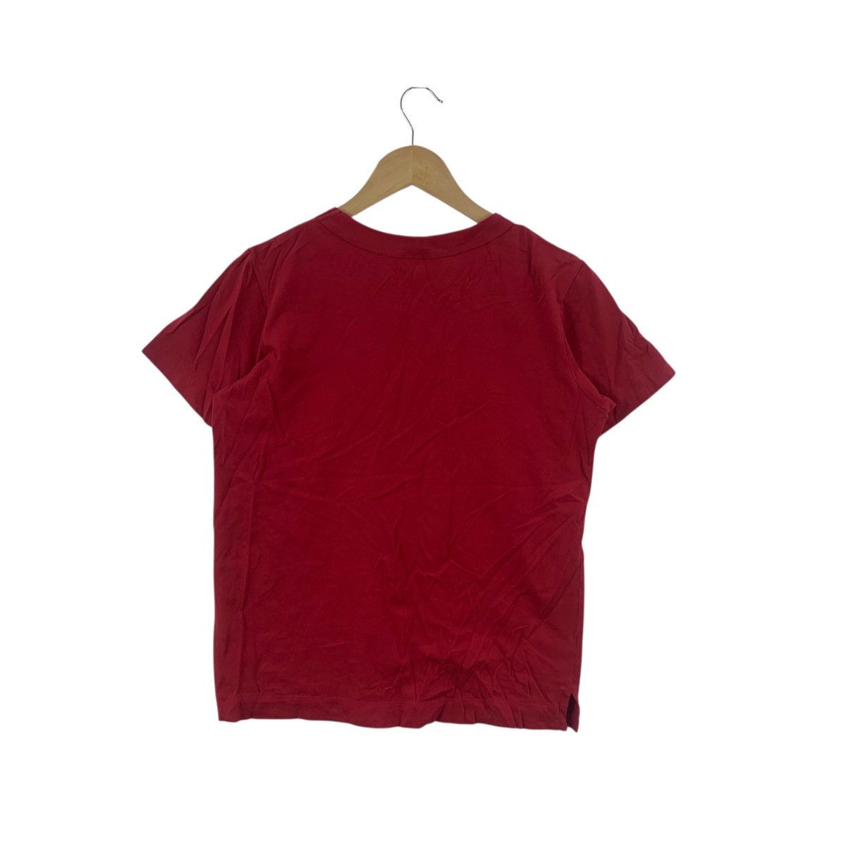 Orcival Vintage ORCIVAL PARIS FRANCE Minimalist Design Red Tee Shirt Size L / US 10 / IT 46 - 5 Thumbnail