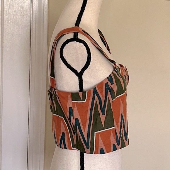 Veronica Beard Veronica Beard Tiffany Crop Top Size L / US 10 / IT 46 - 4 Thumbnail