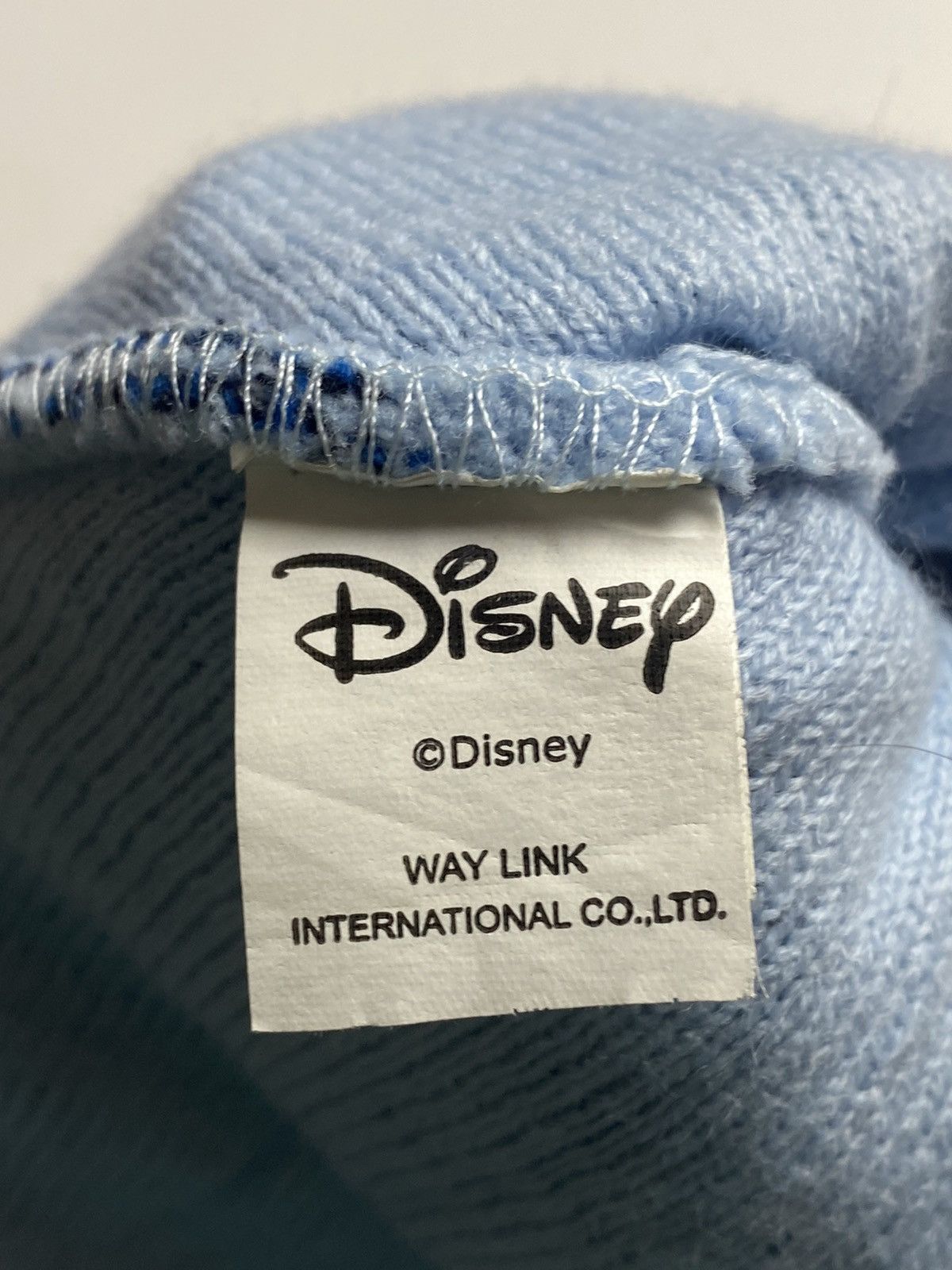 Angel Blue 2000s Stitch Winter Beanie Size ONE SIZE - 2 Thumbnail