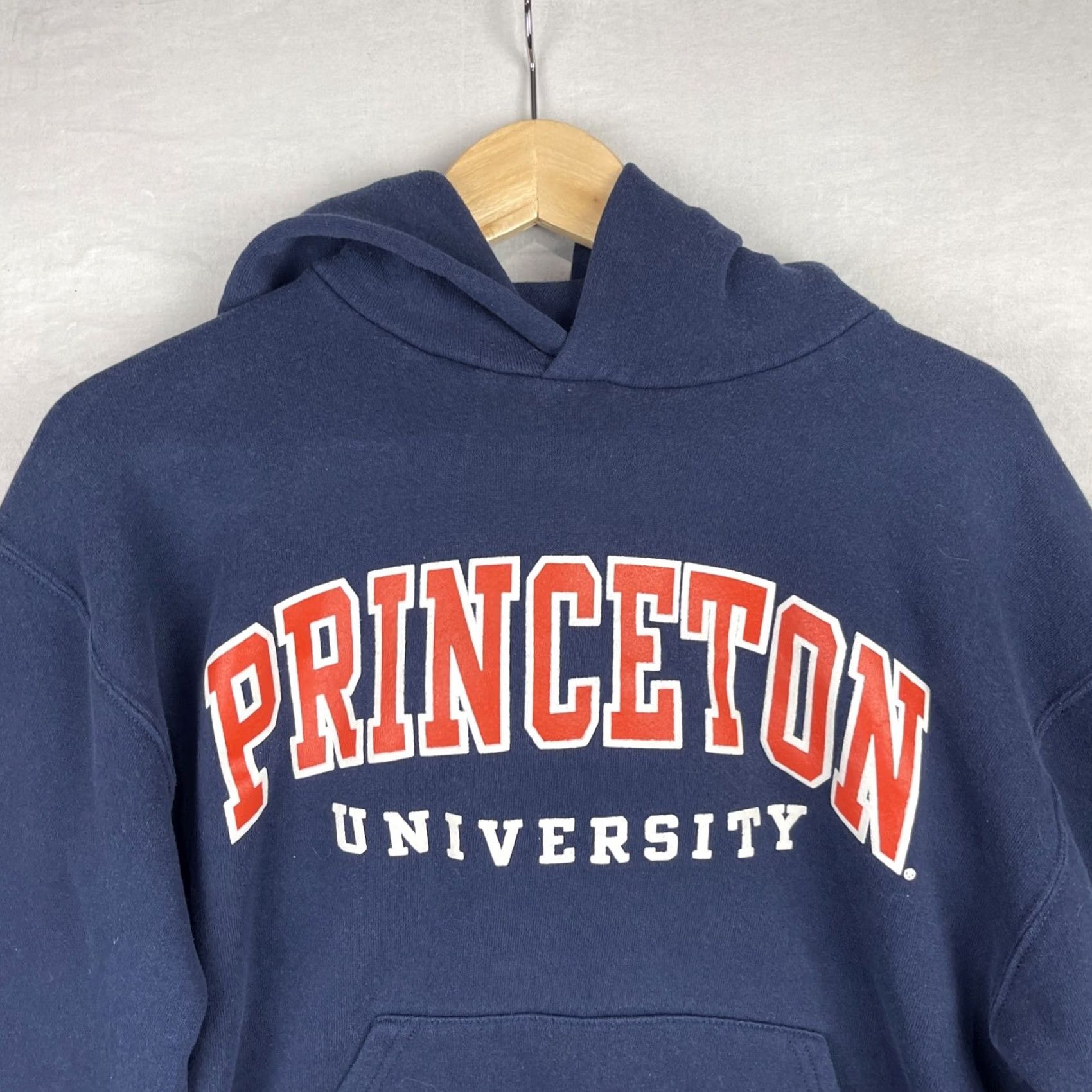 Russell Athletic VINTAGE Russell Athletic Princeton Hoodie Mens M Navy Blue Tigers Sweatshirt Fleece Graphic Print Embroidered Logo University College Size US M / EU 48-50 / 2 - 3 Thumbnail