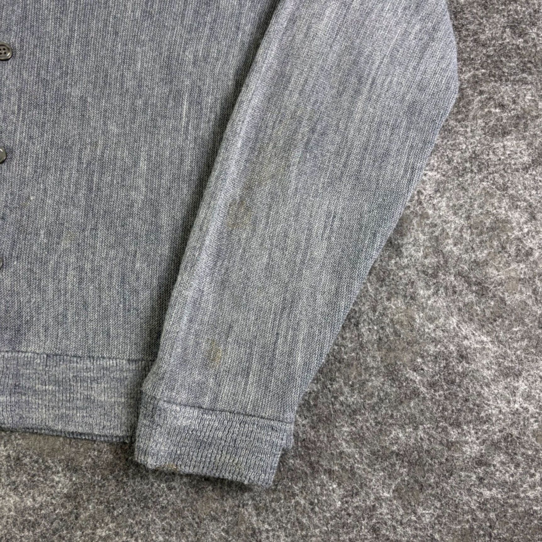 Vintage VINTAGE Arnold Palmer Bay Hill Classics Grey Cardigan Sweater Mens M Gray 1970s Orlon Ladies Men? Size US M / EU 48-50 / 2 - 7 Thumbnail