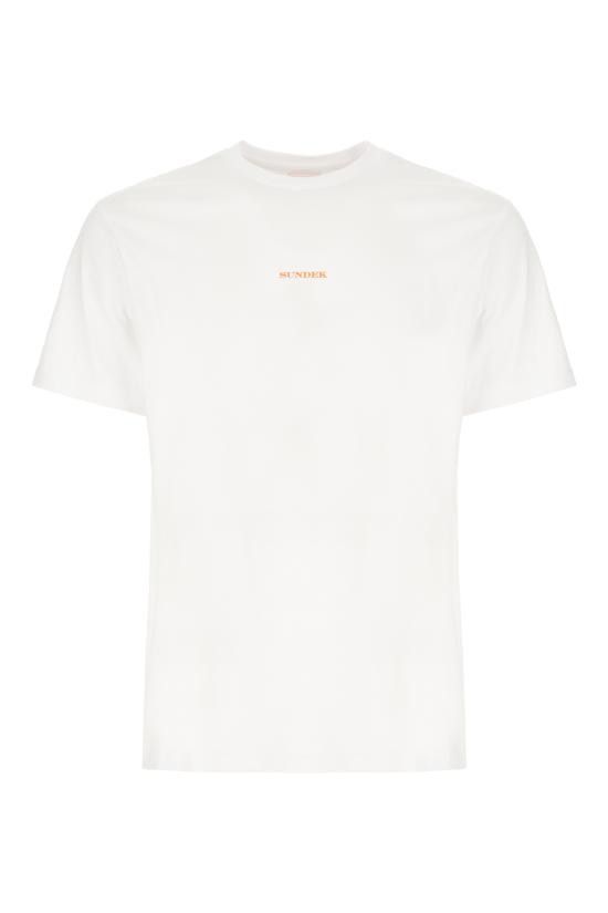 SUNDEK Men T-Shirts M5S702M681TEJ78LY 006LY WHITE