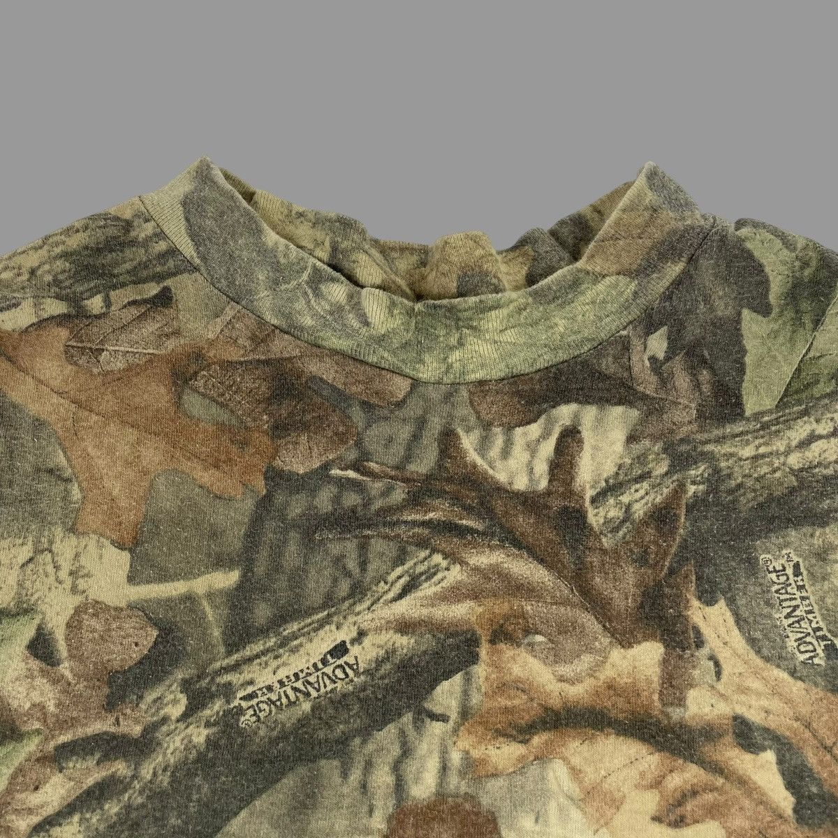 Vintage Vintage 90s single stitch long sleeve camo t shirt Size US XL / EU 56 / 4 - 5 Thumbnail