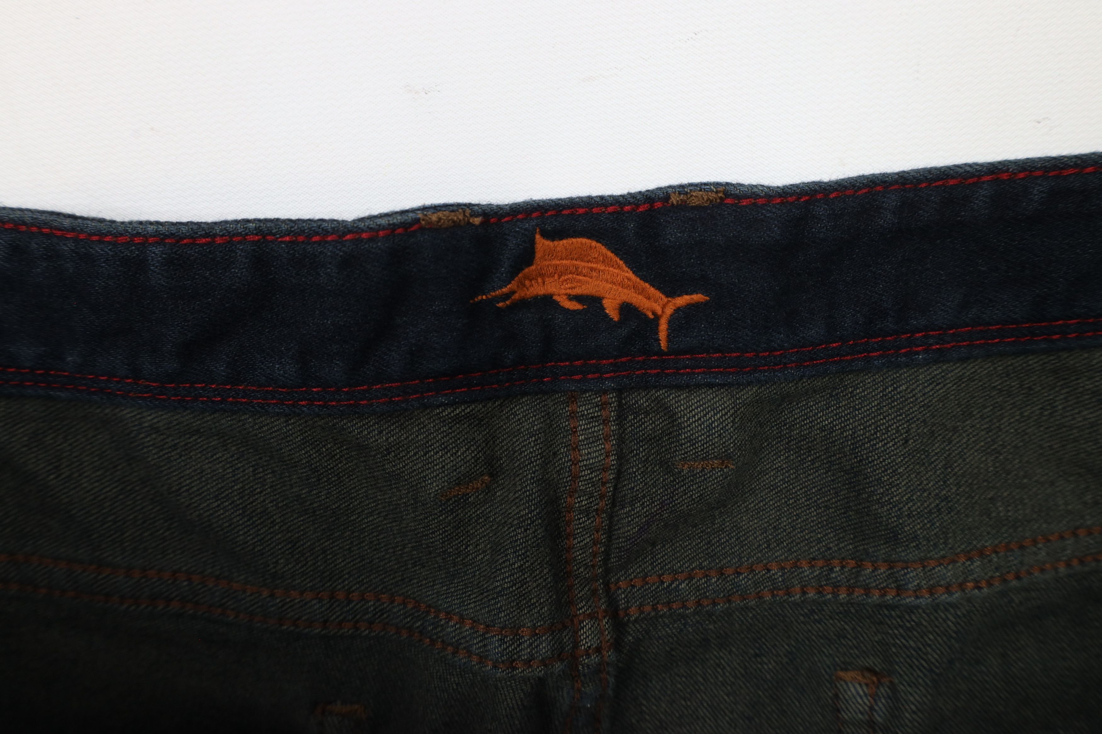 Tommy Bahama × Vintage Vintage Y2K Tommy Bahama Straight Leg Denim Jeans Indigo Size US 38 / EU 54 - 7 Thumbnail