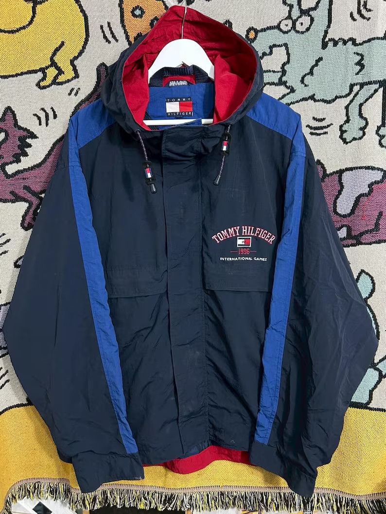 Tommy Hilfiger Vintage 90s Tommy Hilfiger Jacket size L Size US L / EU 52-54 / 3 - 2 Thumbnail