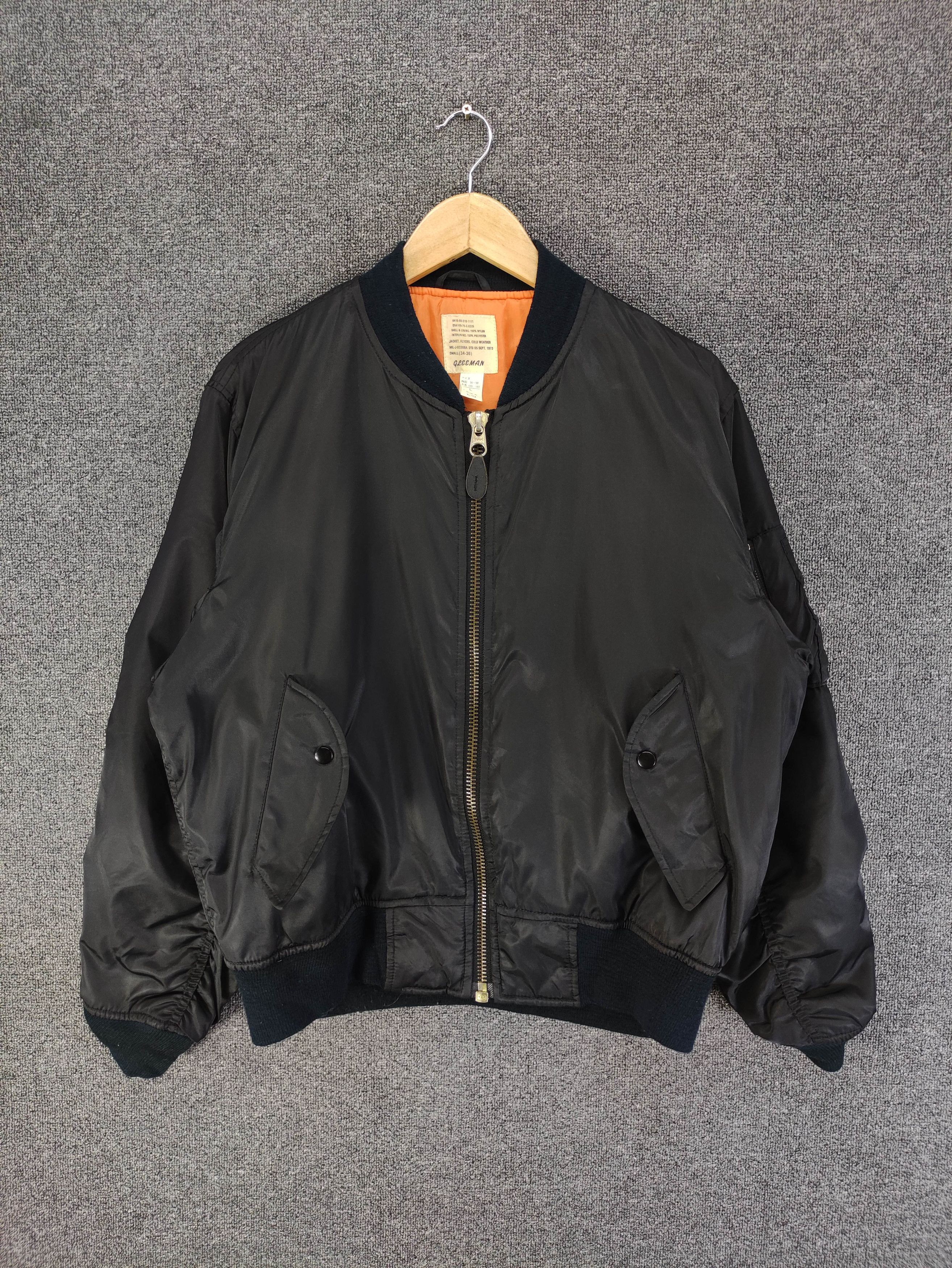 Japanese Brand Vintage Gleeman Bomber Jacket Zipper Size US L / EU 52-54 / 3 - 1 Thumbnail