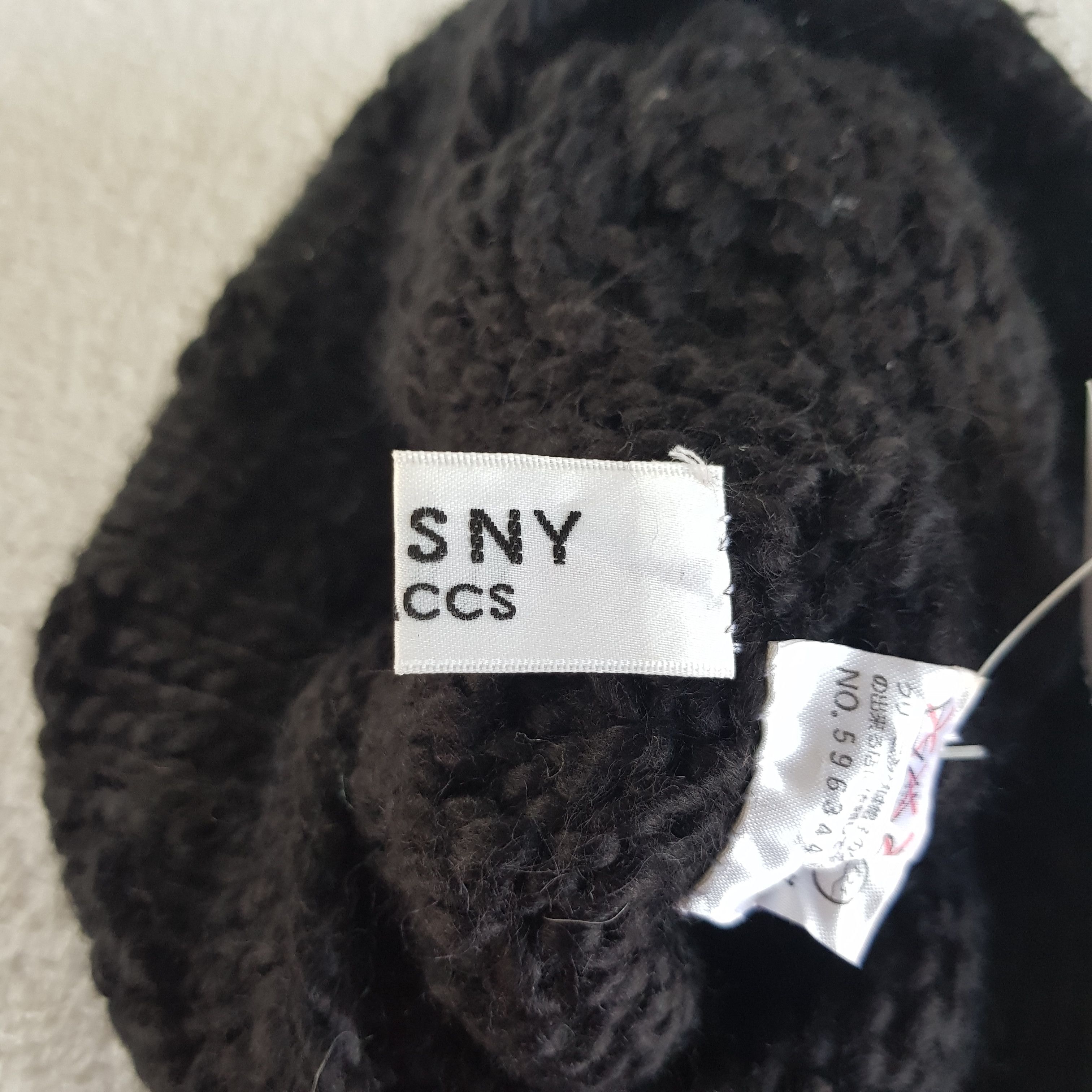 Homespun Knitwear × Y's Vintage Yohji Yamamoto Beanie YSACC Ribbed Snow Caps Hats. Size ONE SIZE - 8 Thumbnail
