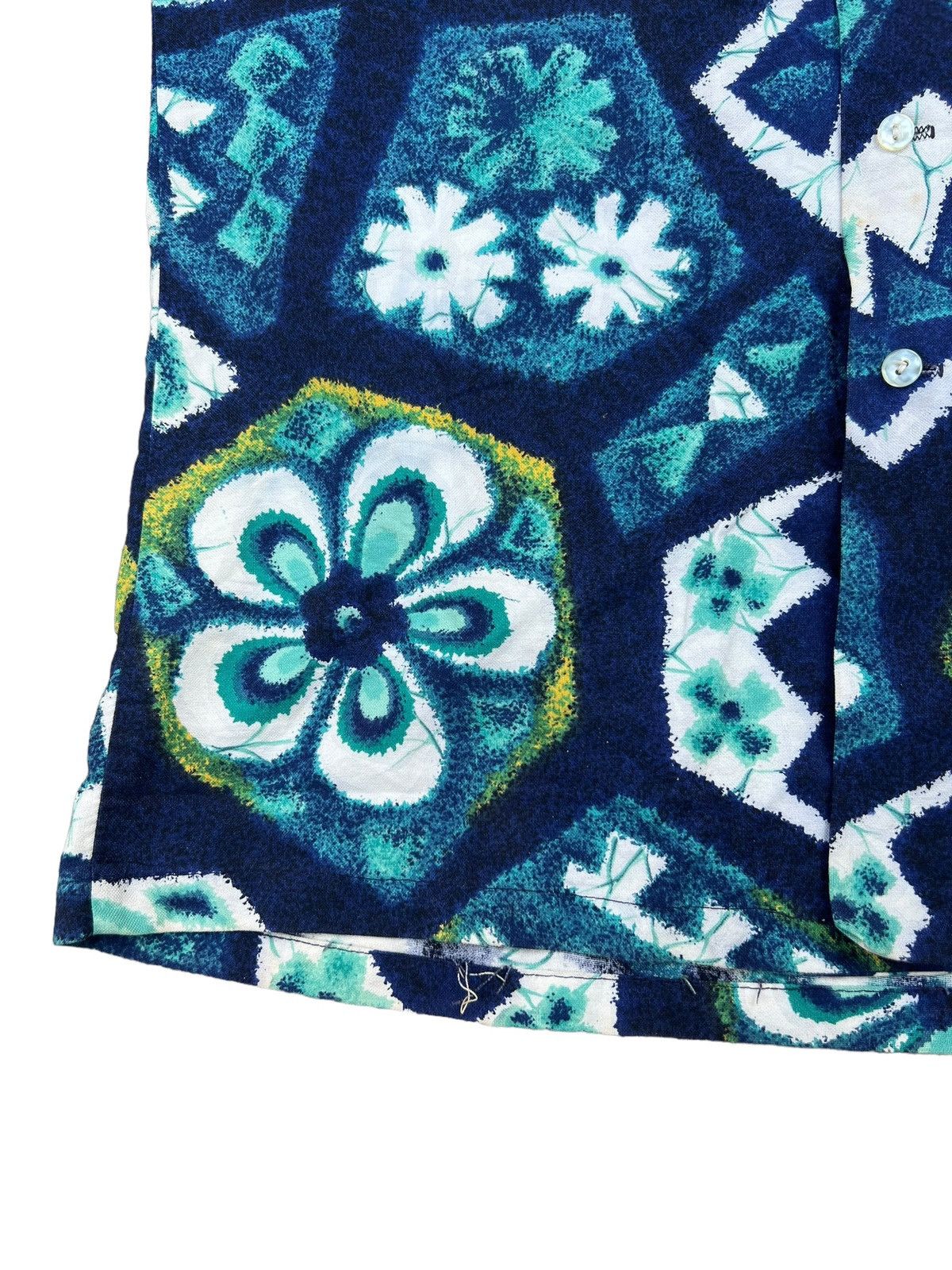 Sears Vintage 70s Sears Art Hawaiian Shirt Size US M / EU 48-50 / 2 - 14 Thumbnail