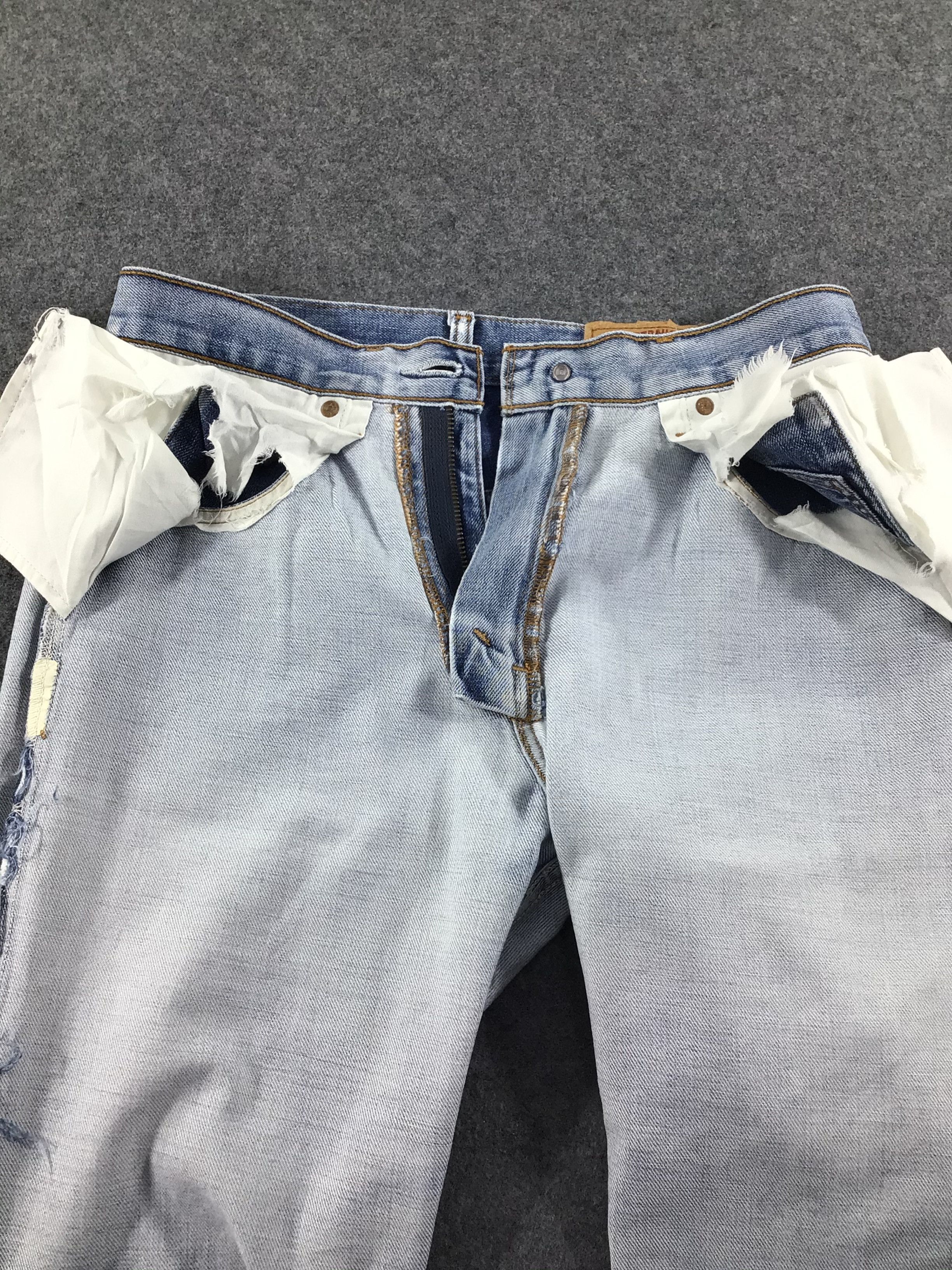 Levi's Vintage Blue Levis 512 Jeans-JM017 Size US 30 / EU 46 - 9 Thumbnail