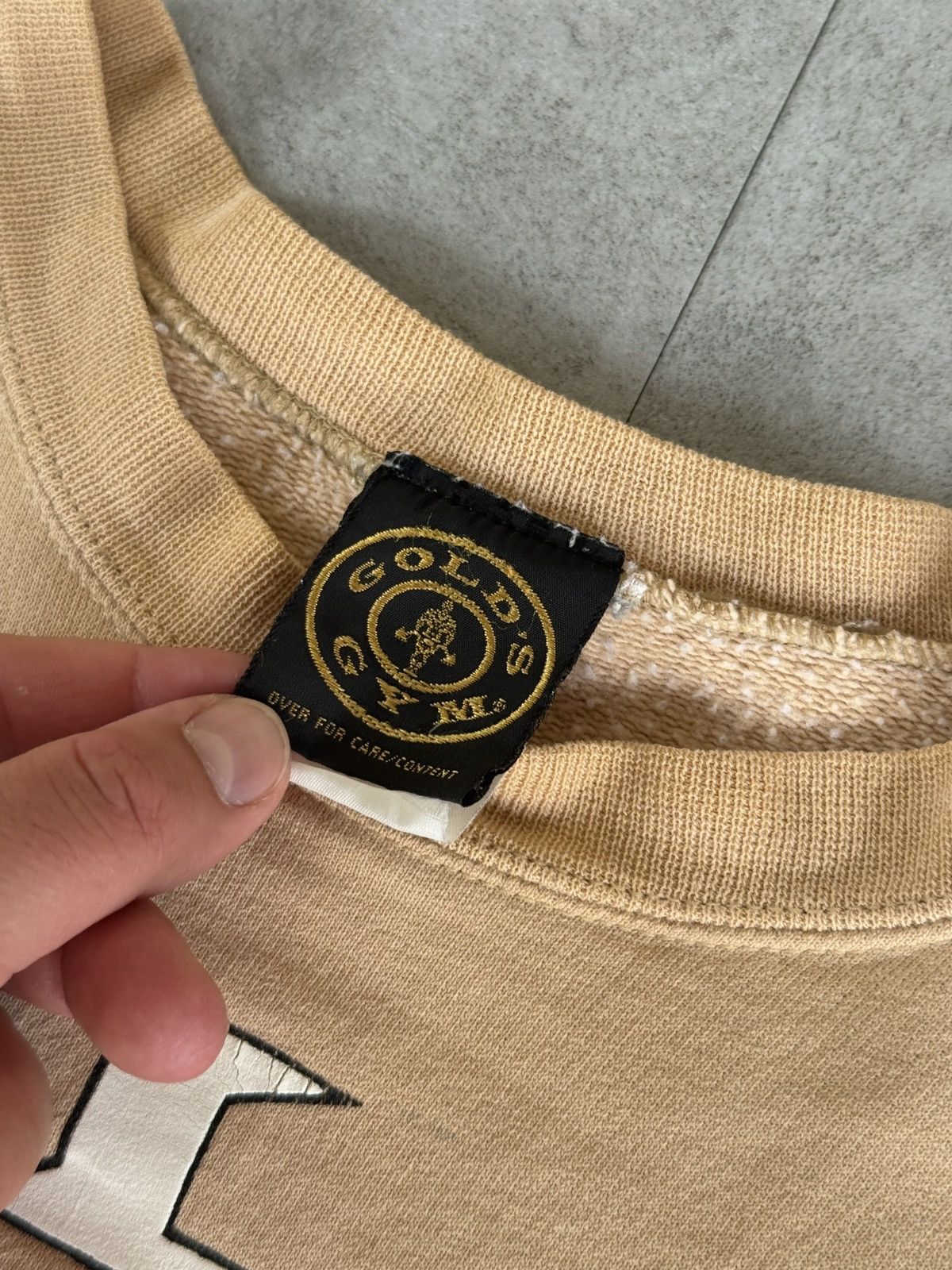 Vintage *RARE* VINTAGE 90s GOLD’S GYM BODYBUILDING SWEATER Size US XL / EU 56 / 4 - 11 Thumbnail