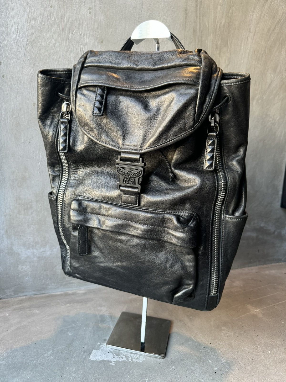 MCM MCM Killian Backpack In Lambskin Leather Size ONE SIZE - 3 Thumbnail