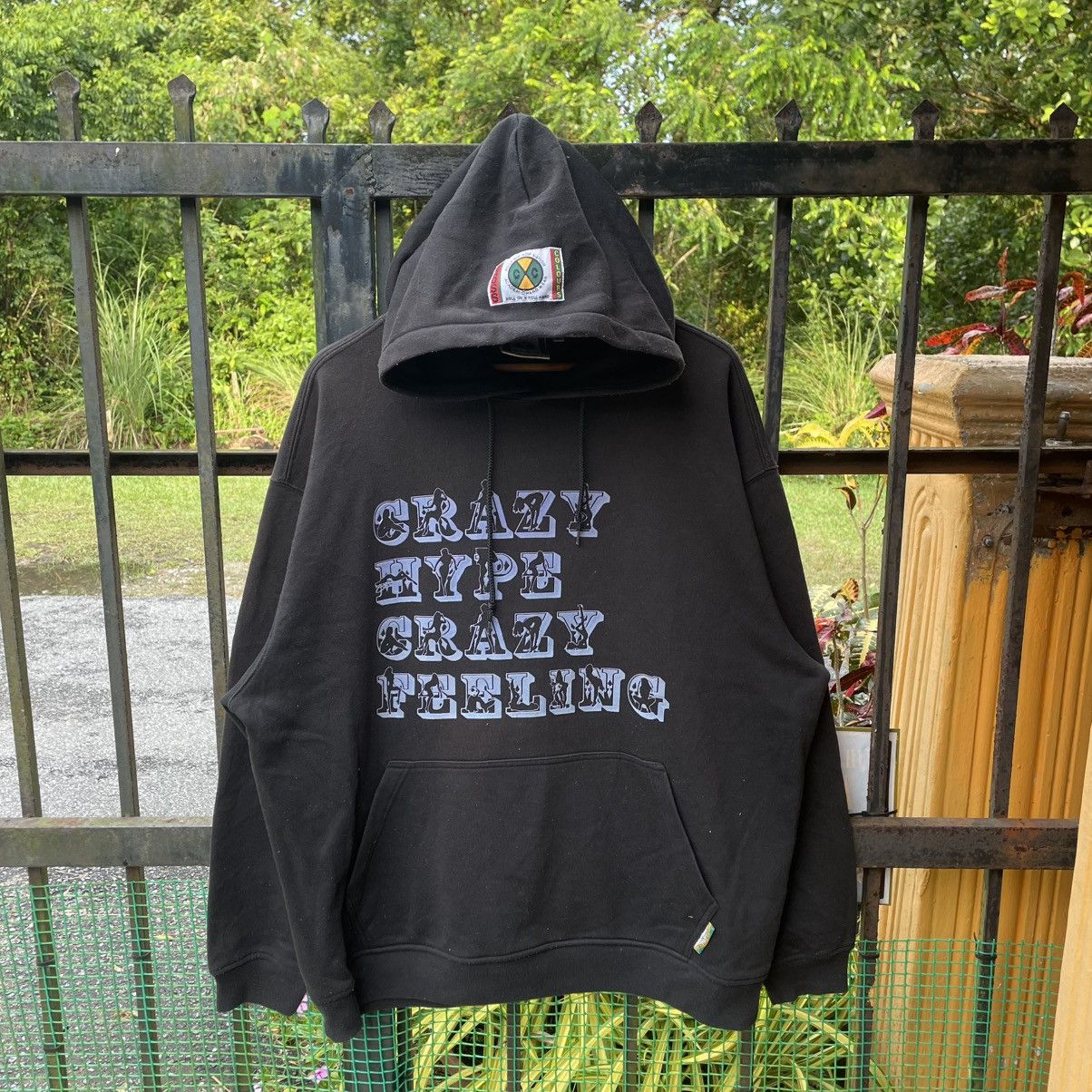 Cross Colours 🔥Cross Colours Crazy Hype Crazy Feeling Pullover Hoodie Size US XL / EU 56 / 4 - 1 Thumbnail