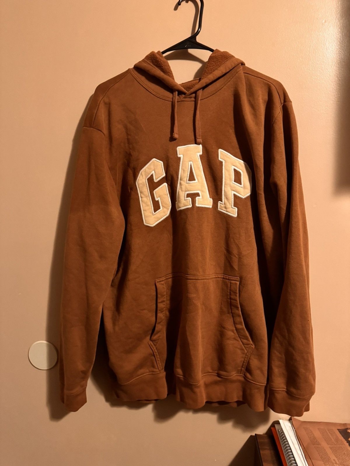 Gap Gap Tan Brown Hoodie Size US XL / EU 56 / 4 - 1 Thumbnail