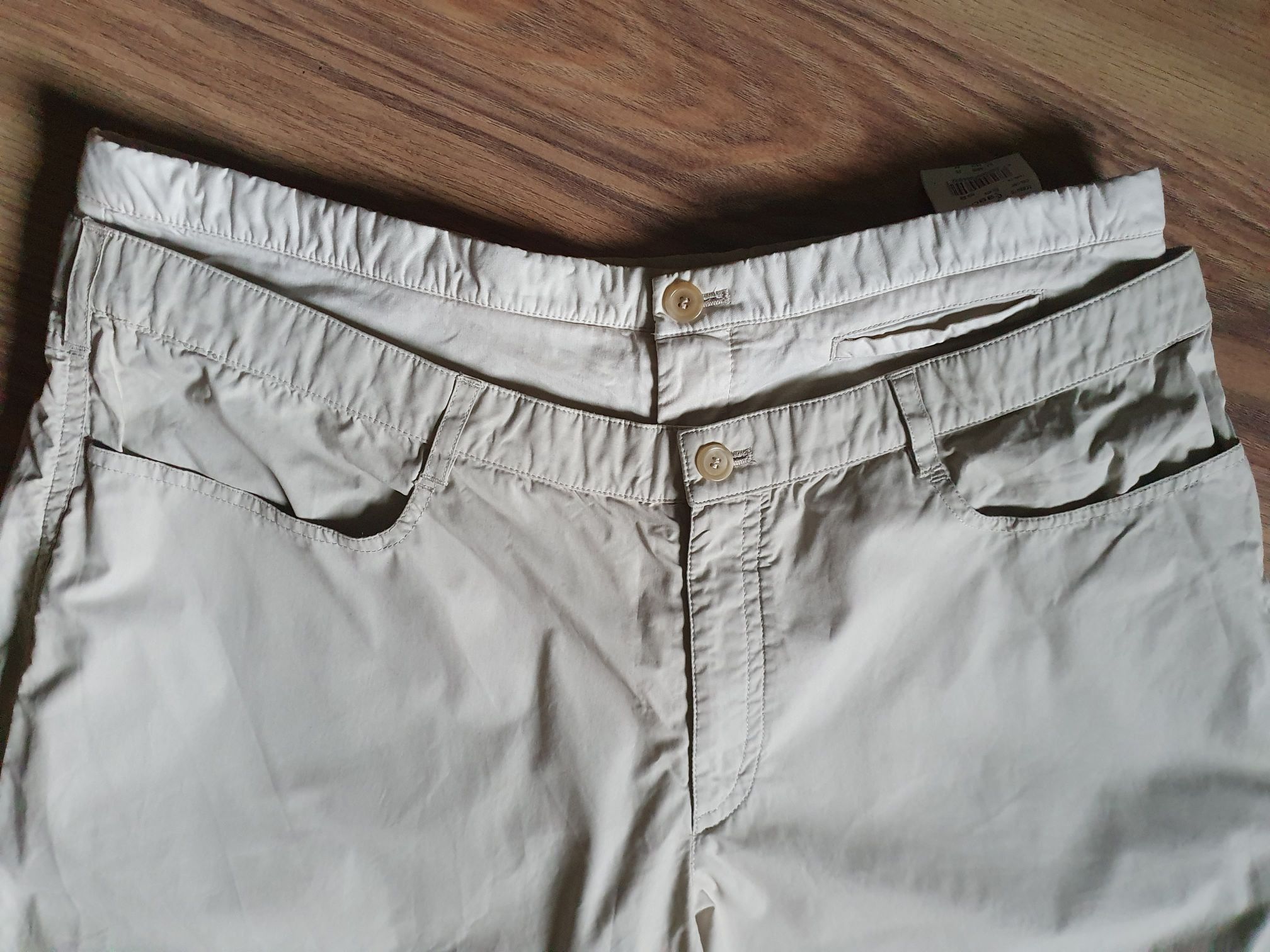 Neil Barrett Ultra Wide Beige Pants Size US 36 / EU 52 - 3 Thumbnail