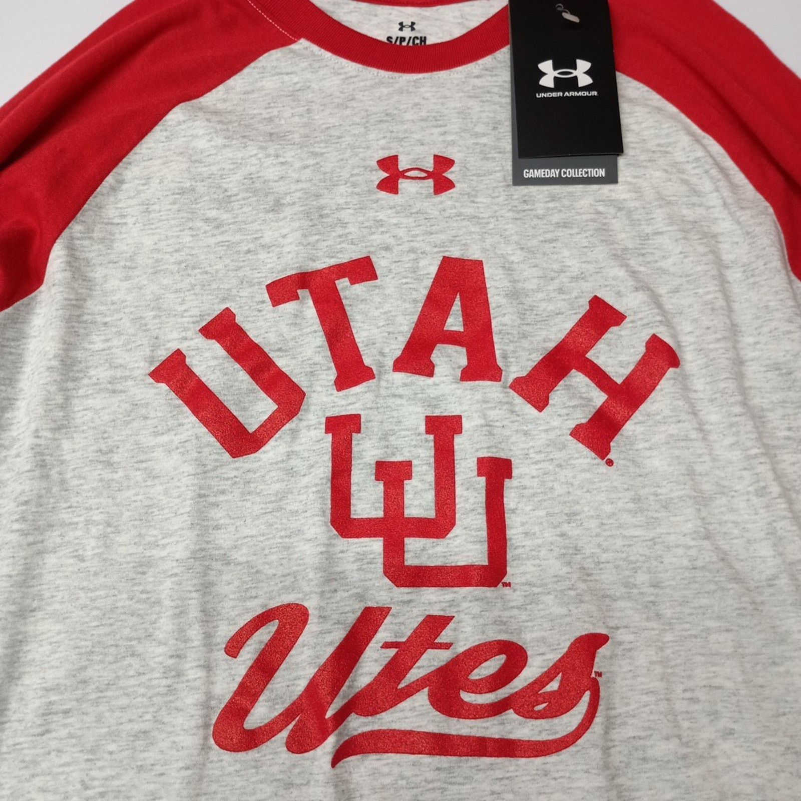 Under Armour Utah Utes Gray Red Under Armour T-shirt Women's Size S Loose Size S / US 4 / IT 40 - 2 Thumbnail