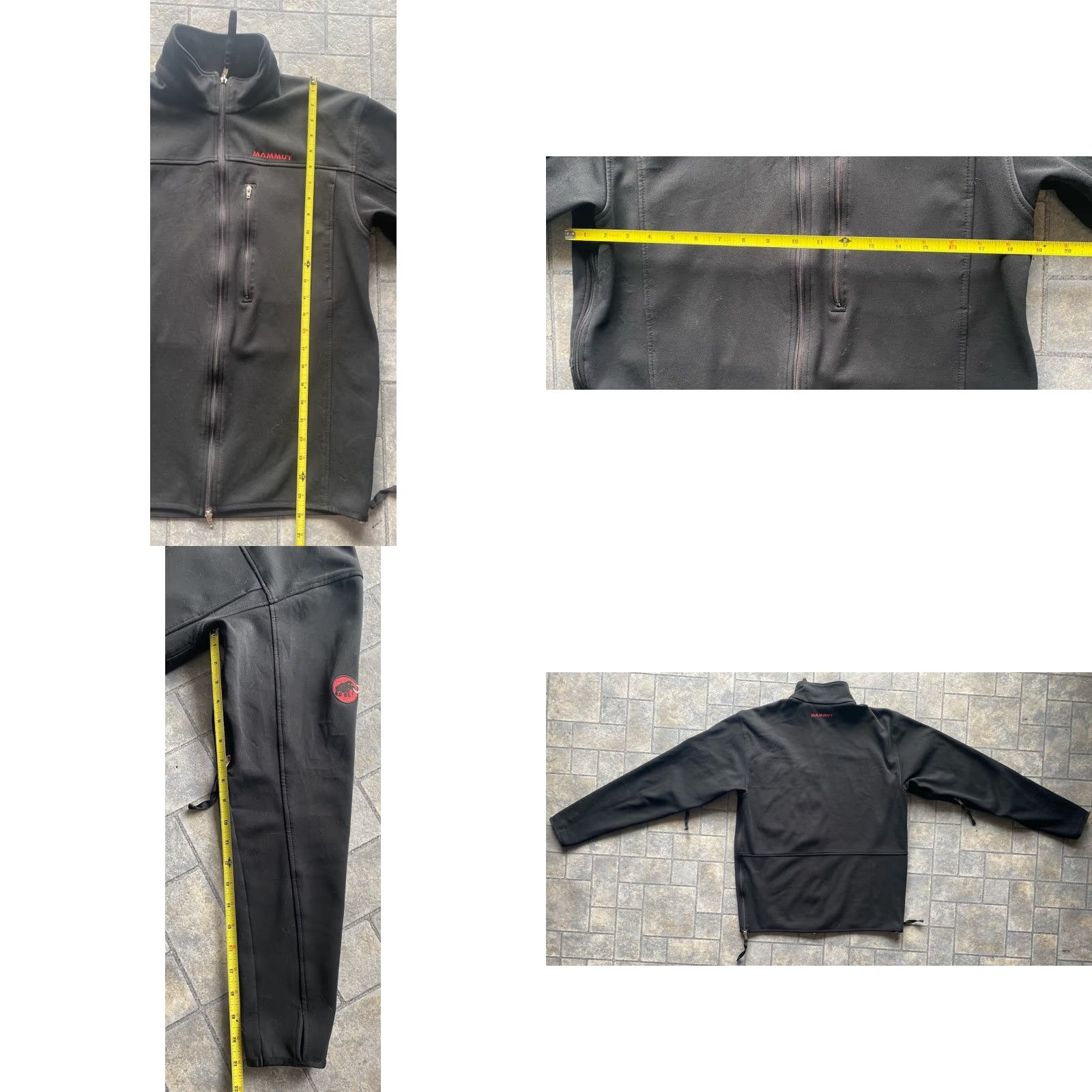 Mammut Mammut Windstopper Jacket Black Men’s Large Polyester Size US L / EU 52-54 / 3 - 9 Thumbnail