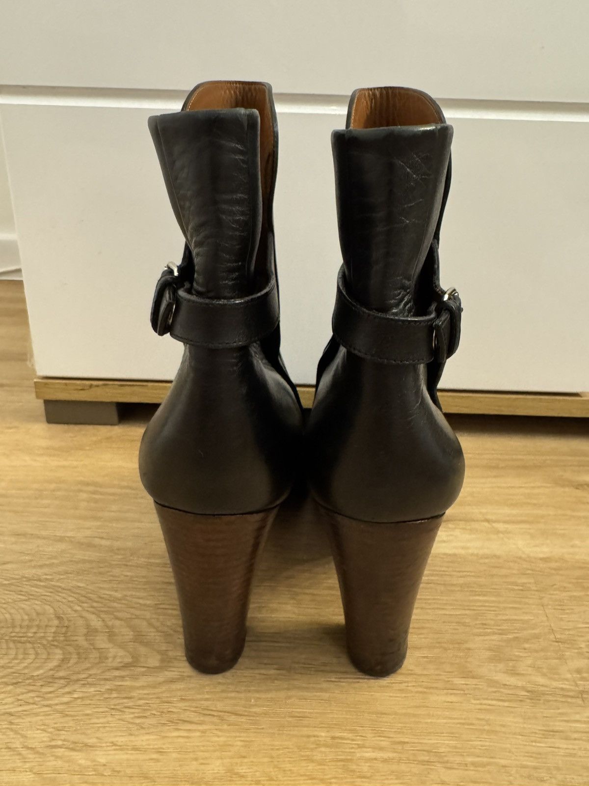 Celine Celine Paris leather Vintage boots size 41 black Size US 11 / IT 41 - 10 Thumbnail