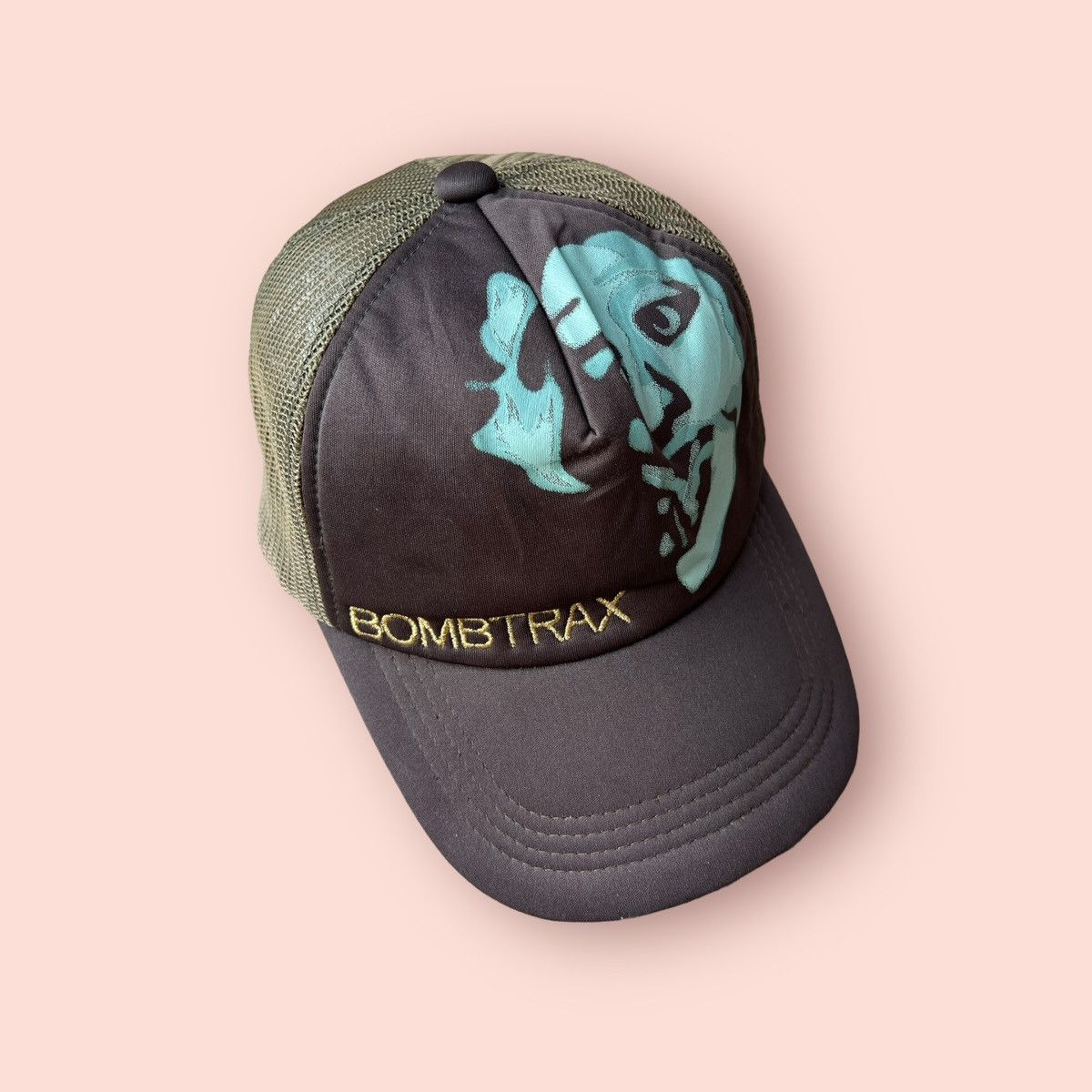 Japanese Brand RARE BOMBTRAX TRUCKER SNAPBACK CAP Size ONE SIZE - 2 Thumbnail