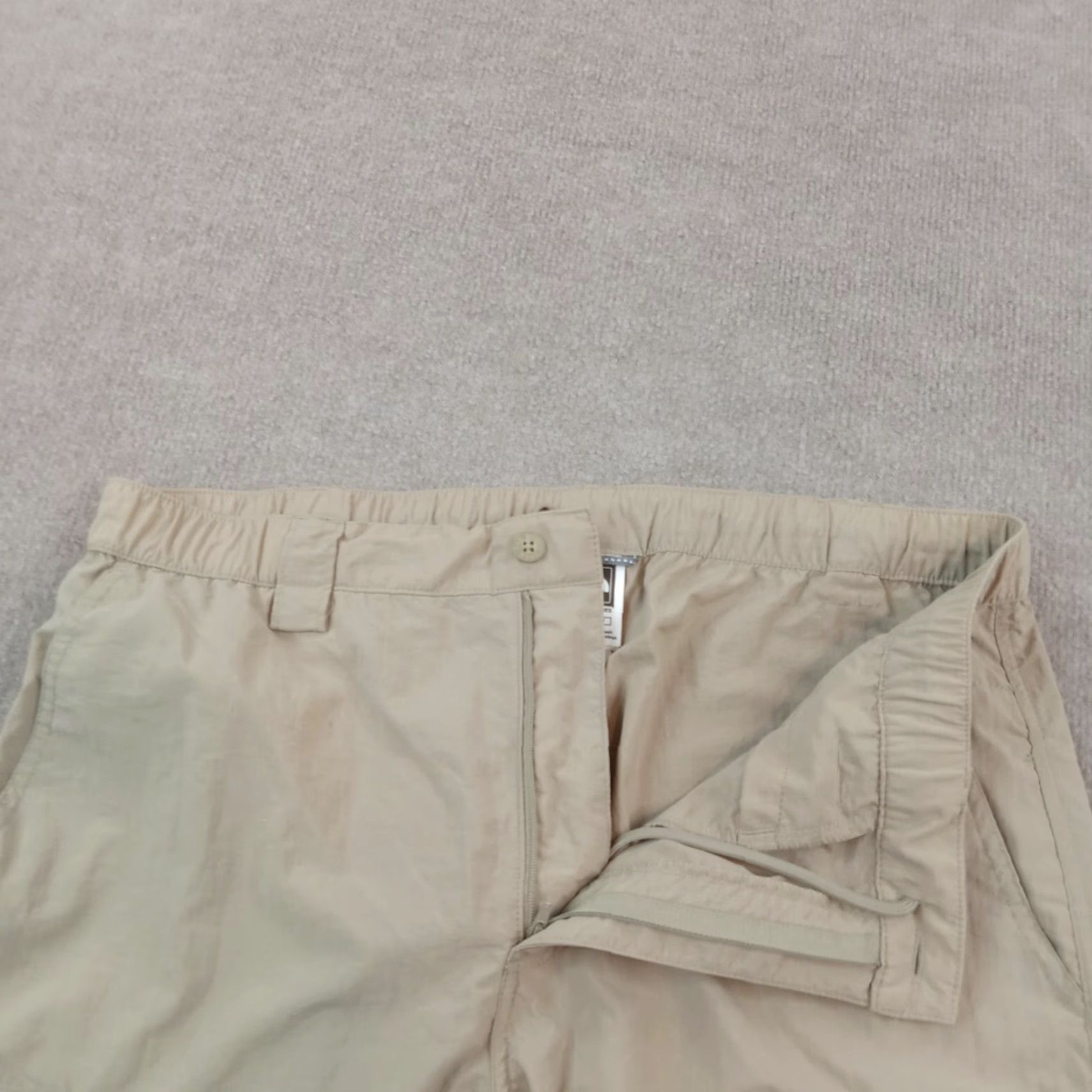 The North Face The North Face Pants Mens Large Short Beige Cargo Pockets Hiking Outdoors Casual Size US 33 - 6 Thumbnail