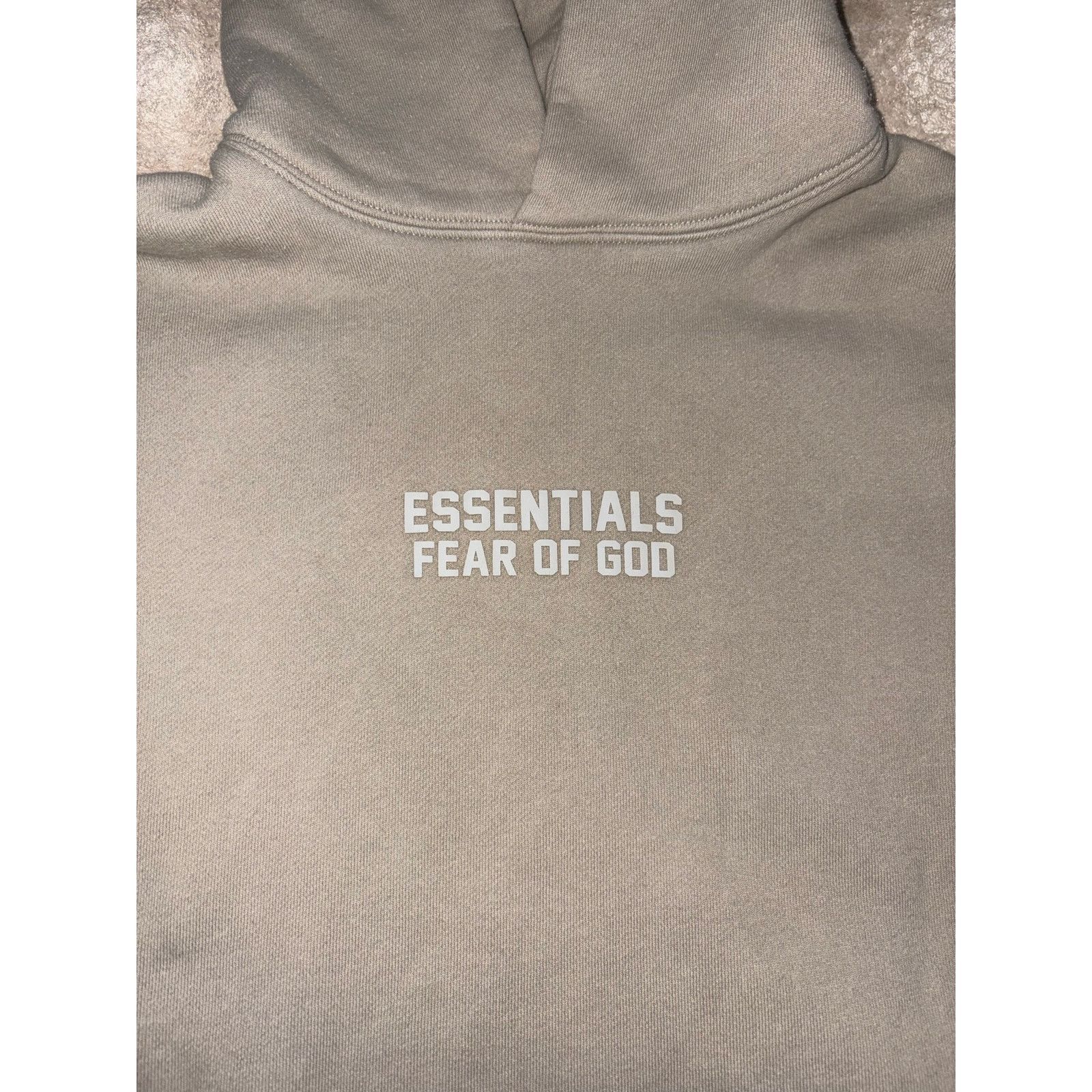 Essentials Essentials Fear of God hoodie beige pullover medium Size US M / EU 48-50 / 2 - 2 Thumbnail