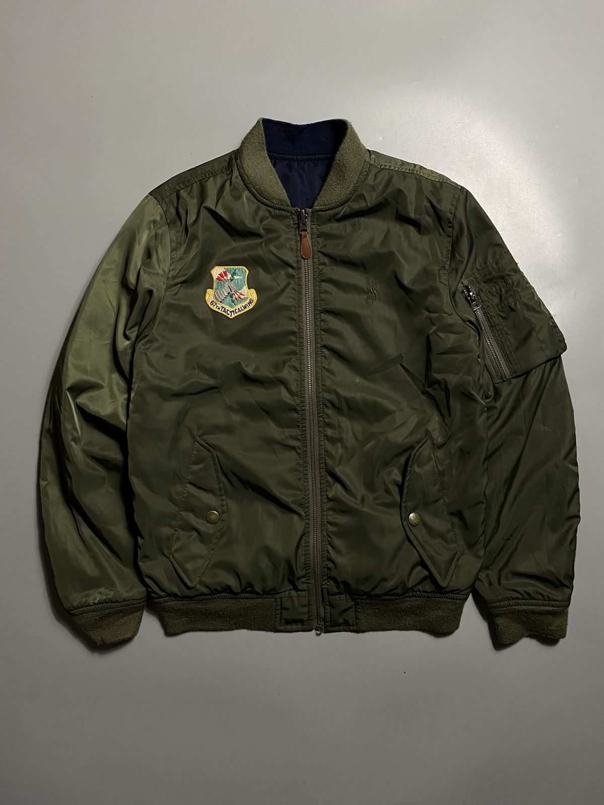 Polo Ralph Lauren Ralph Lauren reversible aviator bomber jacket Size US XS / EU 42 / 0 - 2 Thumbnail