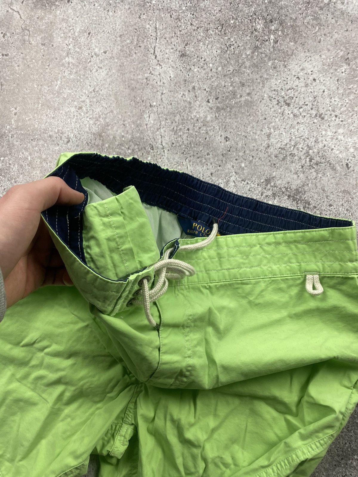 Polo Ralph Lauren × Vintage Vintage Polo Ralph Lauren big pony#3 Y2K nylon shorts Size US 34 / EU 50 - 7 Thumbnail