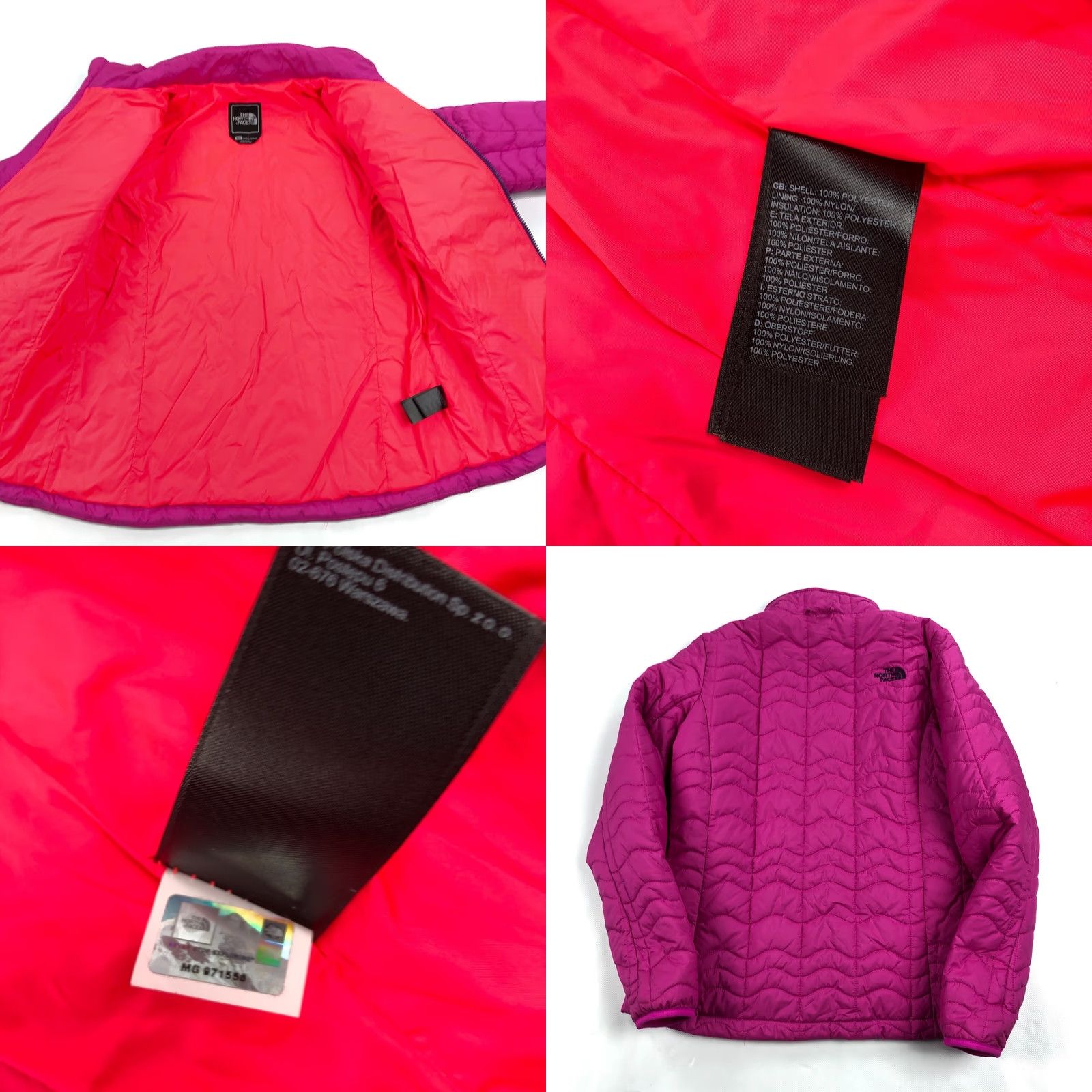The North Face VINTAGE The North Face Puffer Jacket Womens M Purple Quilted Outdoor Classic Size M / US 6-8 / IT 42-44 - 8 Thumbnail