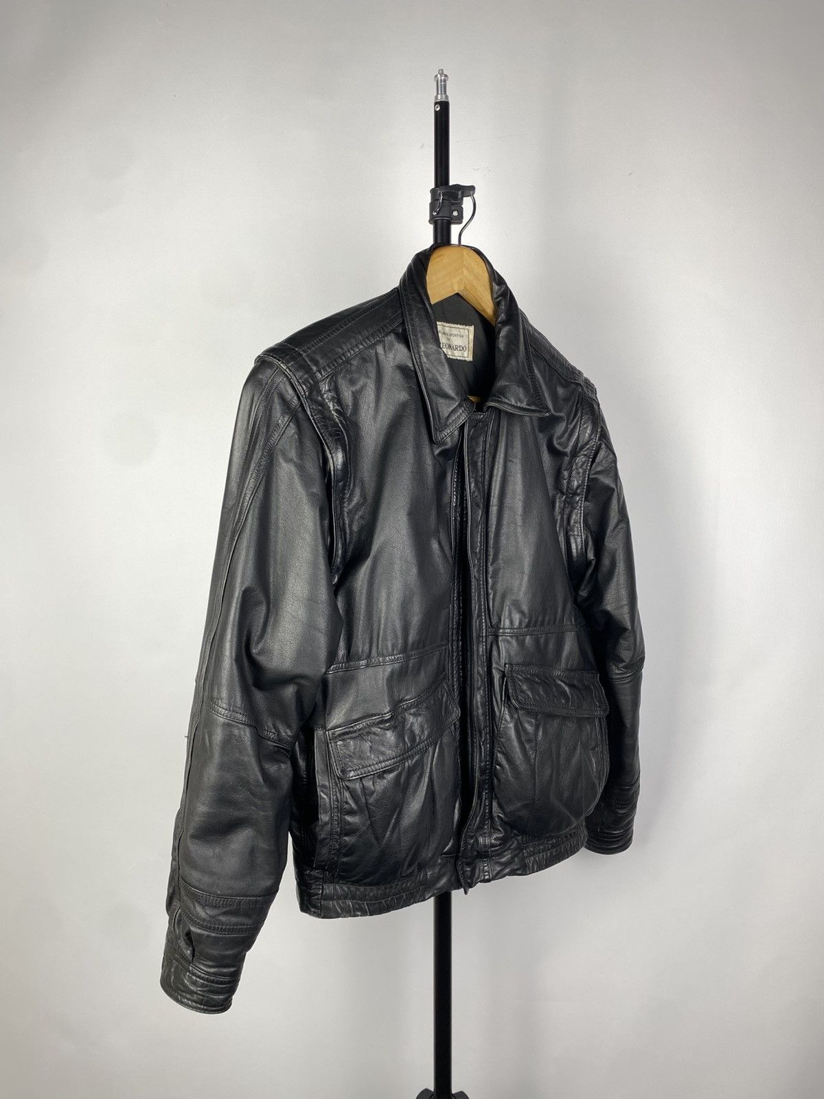Other Avant Garde 90s Biker MOTO Leather Jacket Transformer Size US S / EU 44-46 / 1 - 1 Thumbnail