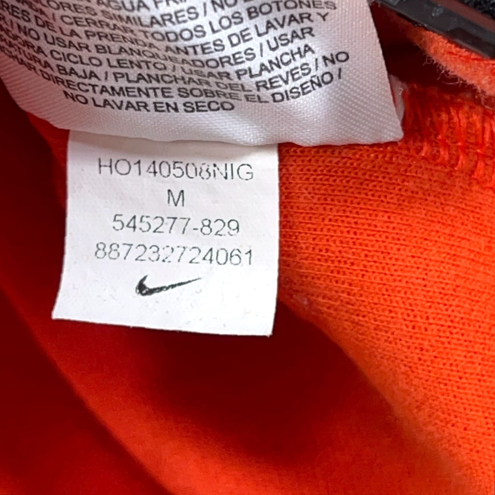 Nike Nike Tech FLeece Hoodie Men Medium Orange Blue Full ZIp Performance Adult Size US M / EU 48-50 / 2 - 7 Thumbnail