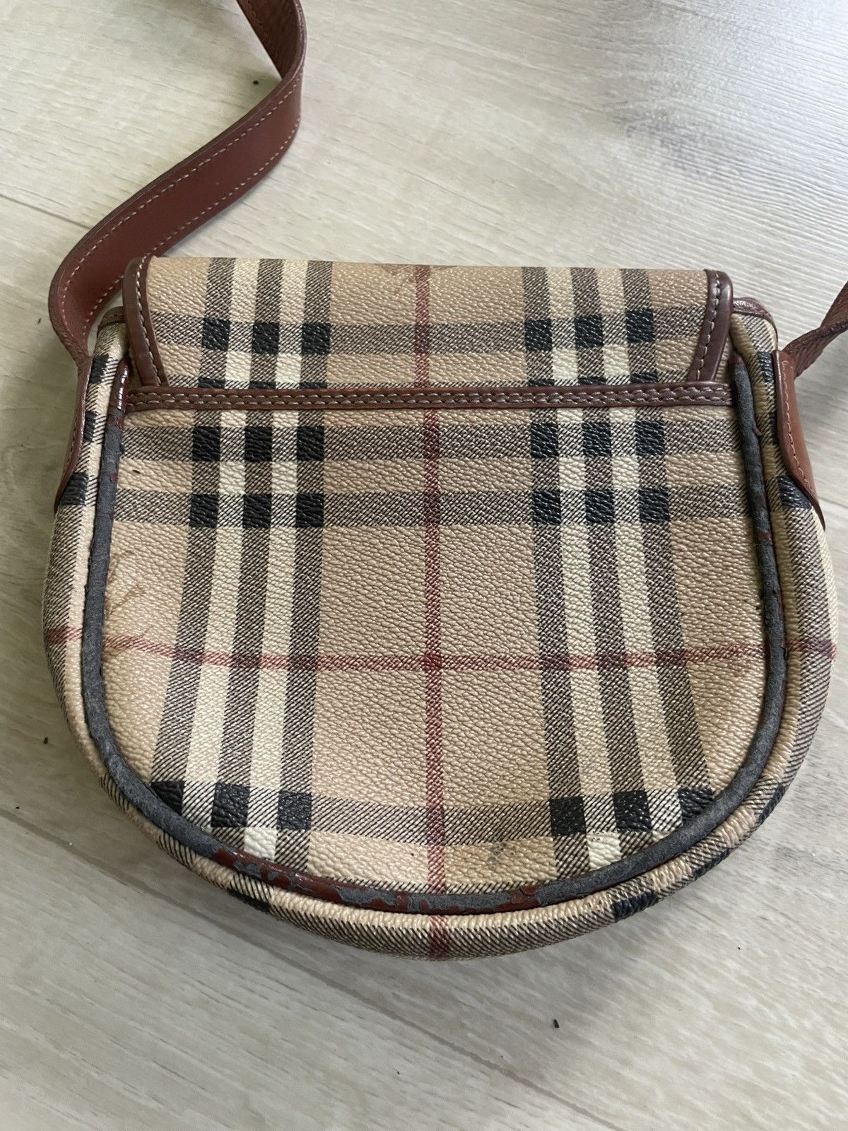 Burberry × Vintage Burberry's Vintage Bag messenger Size ONE SIZE - 11 Thumbnail
