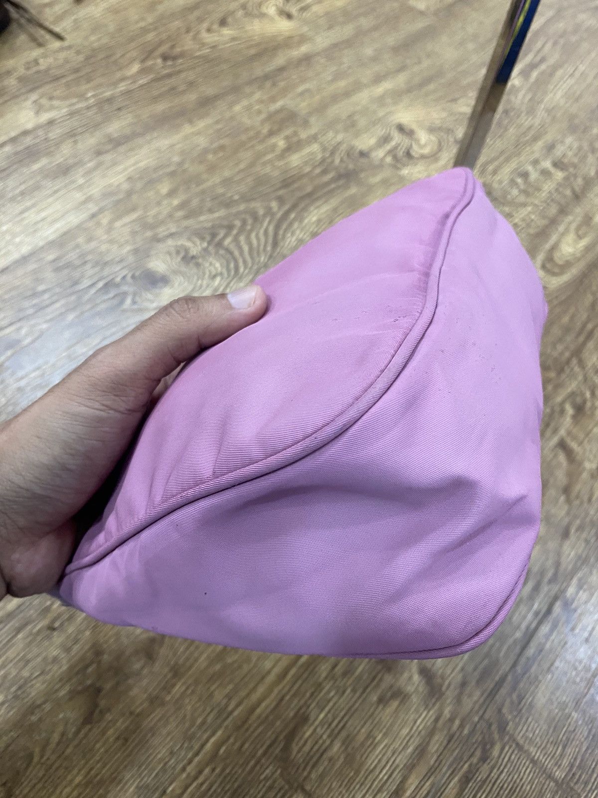 Prada Authentic Prada Tessuto Nyalon Hobo Shoulder Bag Size ONE SIZE - 9 Thumbnail