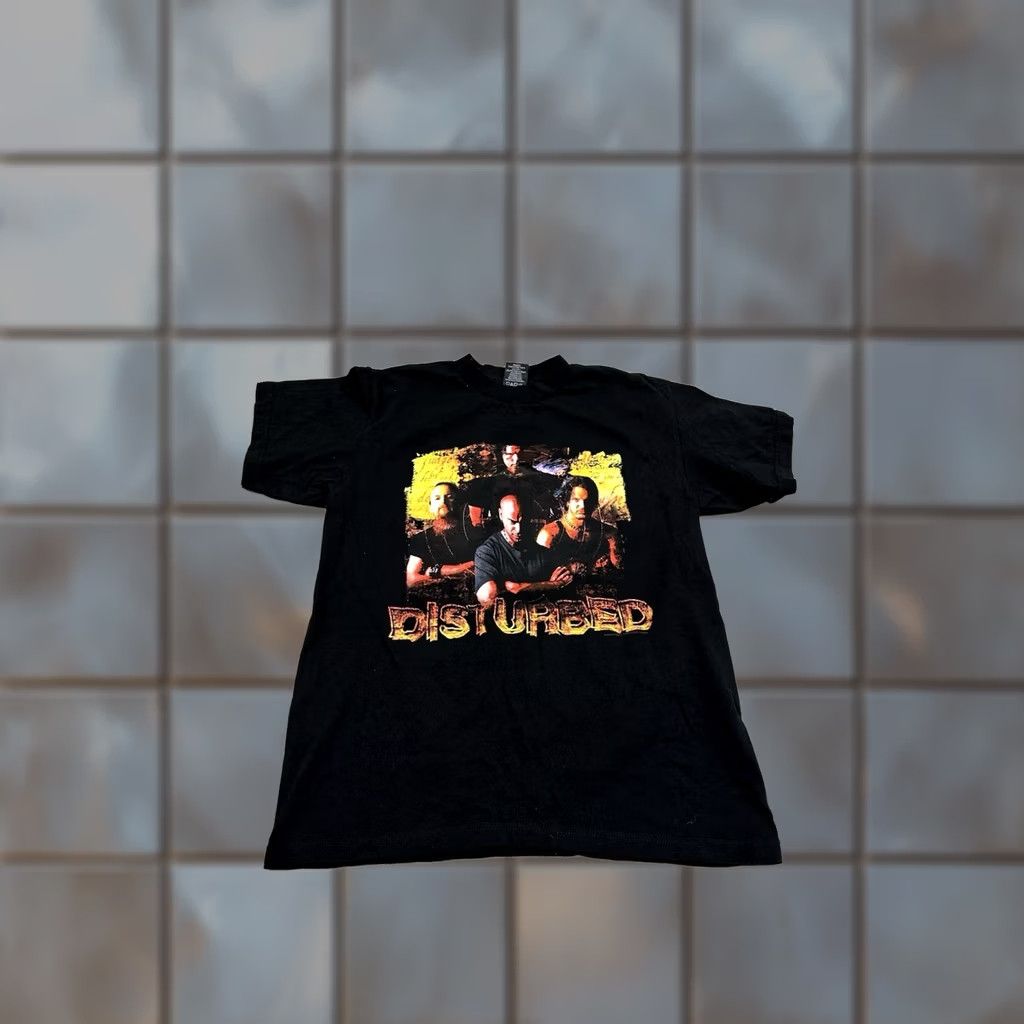 Vintage VINTAGE Giant Shirt Mens L Black 90s Grunge Flames Band Concert Skate Pro Sports Graphic T-Shirt Short Sleeve Crew Neck Size US L / EU 52-54 / 3 - 1 Thumbnail