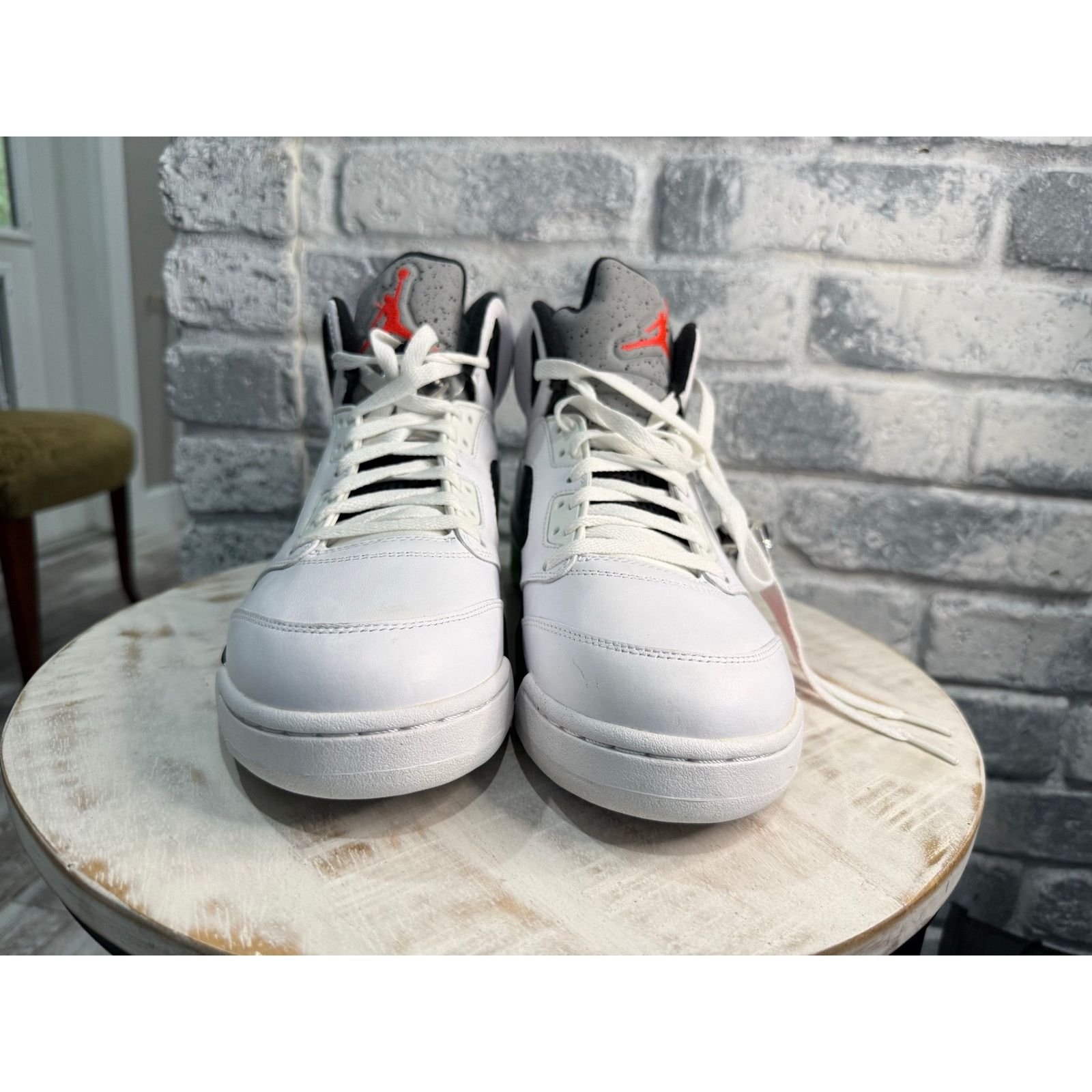 Jordan Brand Jordan 5 Retro Poison Green Size 11 136027-115 VNDS Size US 11 / EU 44 - 3 Thumbnail