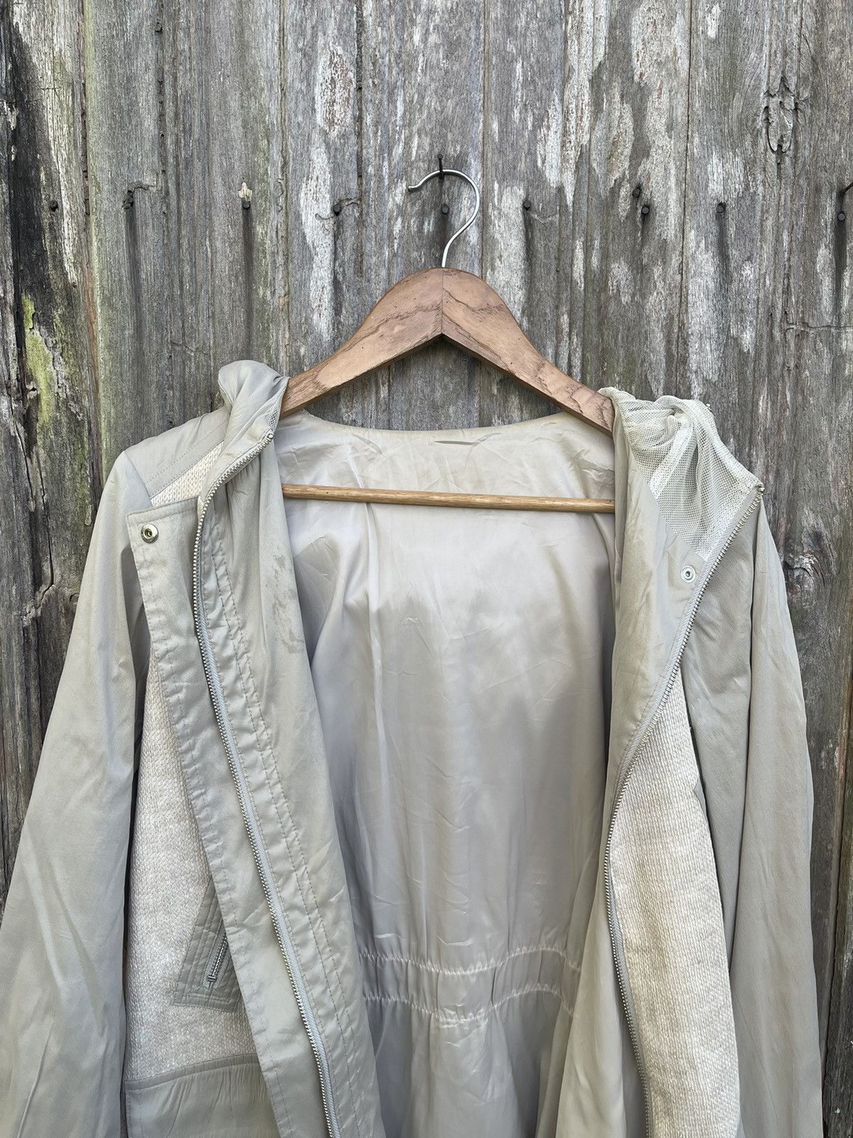 Designer Gabardine K.T Lightweight Technical Hooded Coat - Size 11 Size US M / EU 48-50 / 2 - 18 Thumbnail