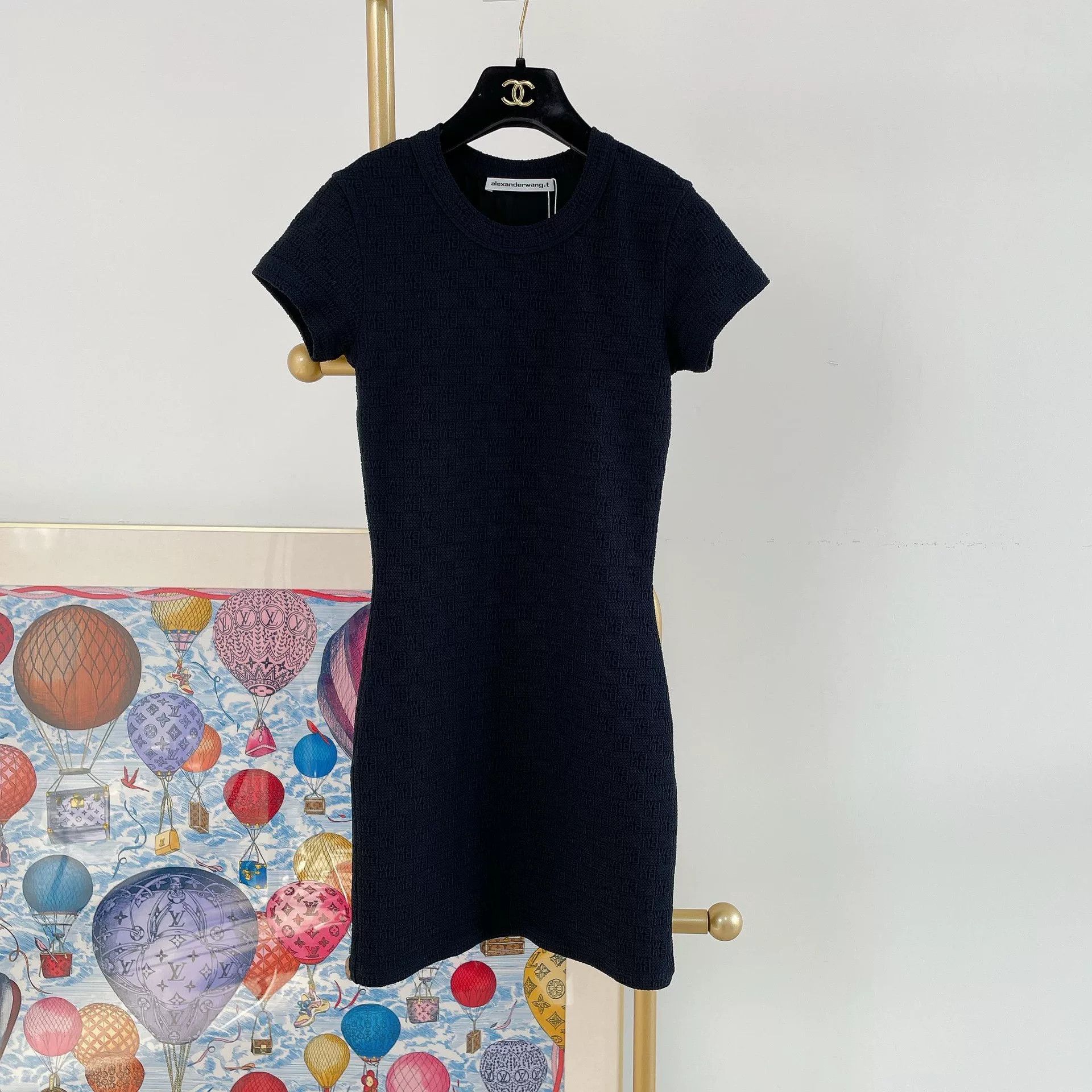 Alexander Wang Alexander Wang Knit Logo Dress Size M / US 6-8 / IT 42-44 - 1 Thumbnail