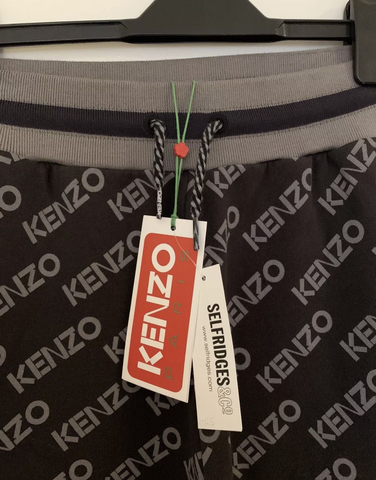 Kenzo Kenzo Monogram Straight Leg Joggers XS Unisex Navy Loses Size US 28 / EU 44 - 7 Thumbnail
