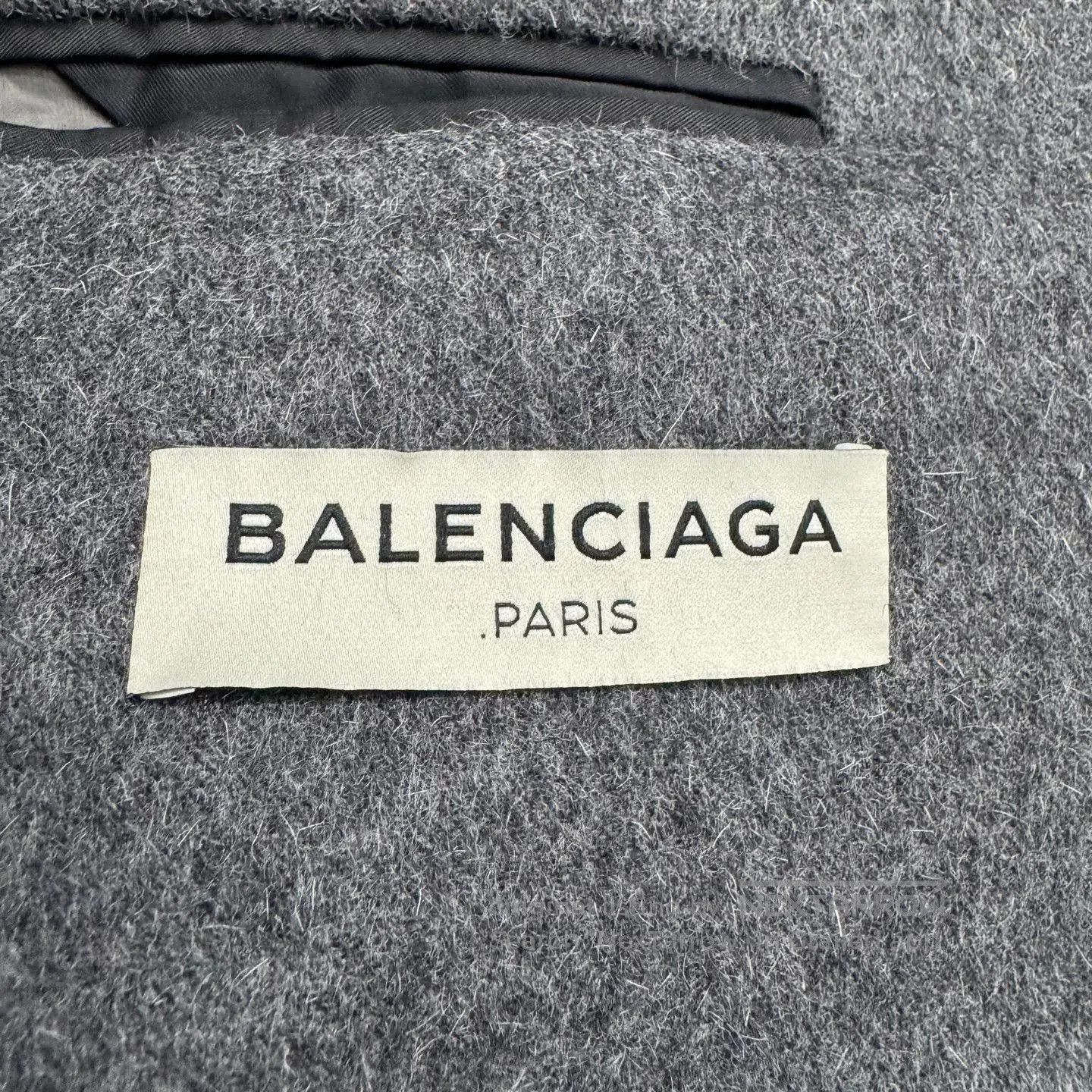 Balenciaga Balenciaga Colorblock Wool Coat. Size US S / EU 44-46 / 1 - 2 Thumbnail