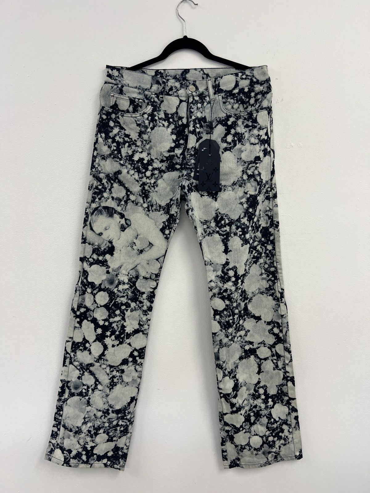 Louis Vuitton × Virgil Abloh SS19 Virgil Poppy Dorthy pants Size US 30 / EU 46 - 1 Thumbnail