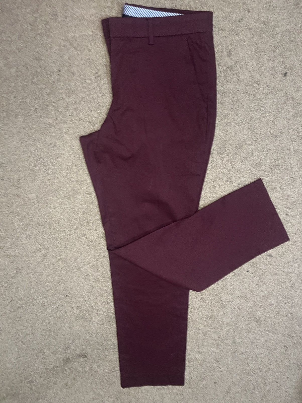 Express Burgunder express slim fit Size US 32 / EU 48 - 1 Thumbnail