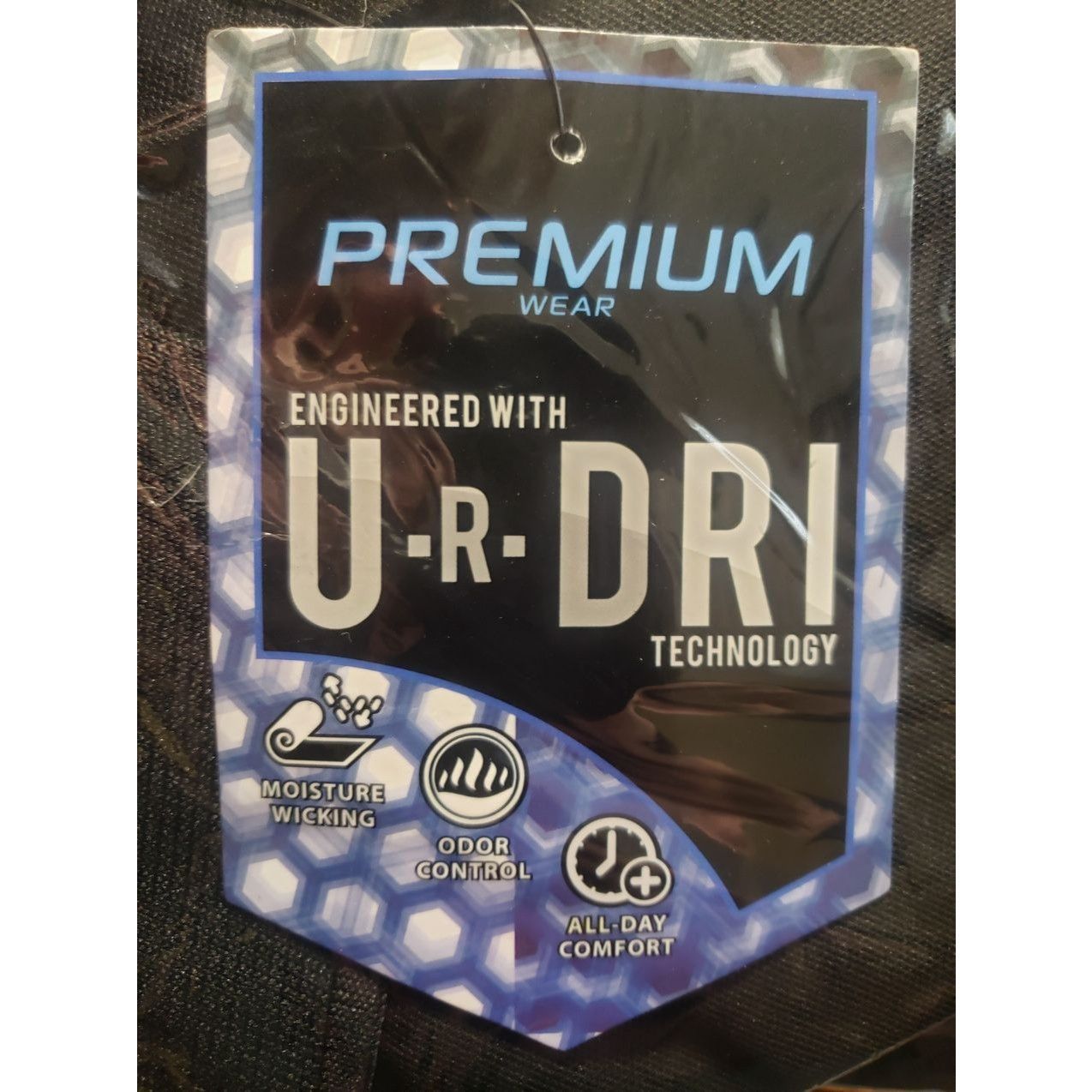 Premium Co. Premium Wear Mens Polo XL Black Moisture Wicking New Size US M / EU 48-50 / 2 - 6 Thumbnail
