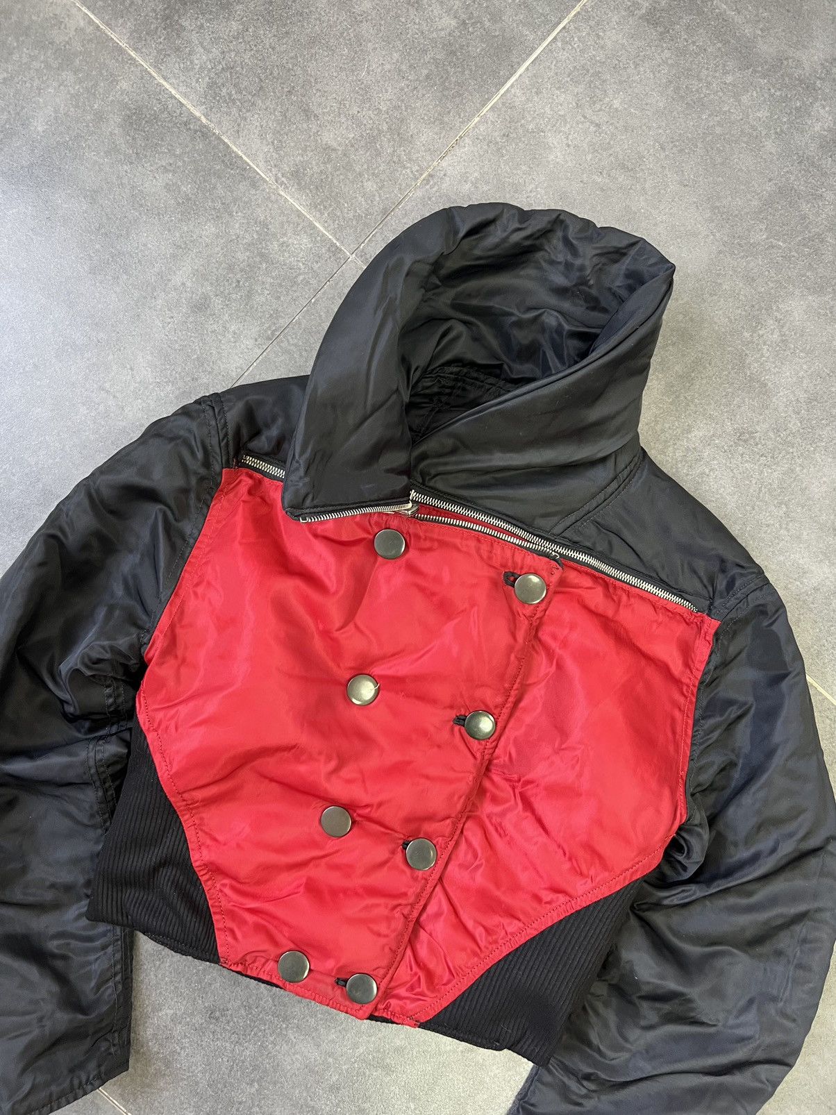 CLOSED × Marithe + Francois Girbaud Marithe Francois Girbaud reversible avant garde jacket Size L / US 10 / IT 46 - 6 Thumbnail