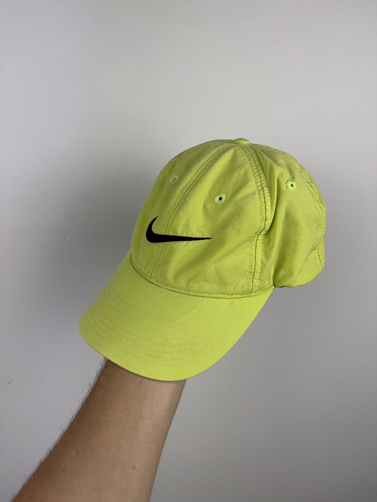 Nike × Vintage Vintage 90’s Nike Swoosh Y2K Cap Size ONE SIZE - 2 Thumbnail