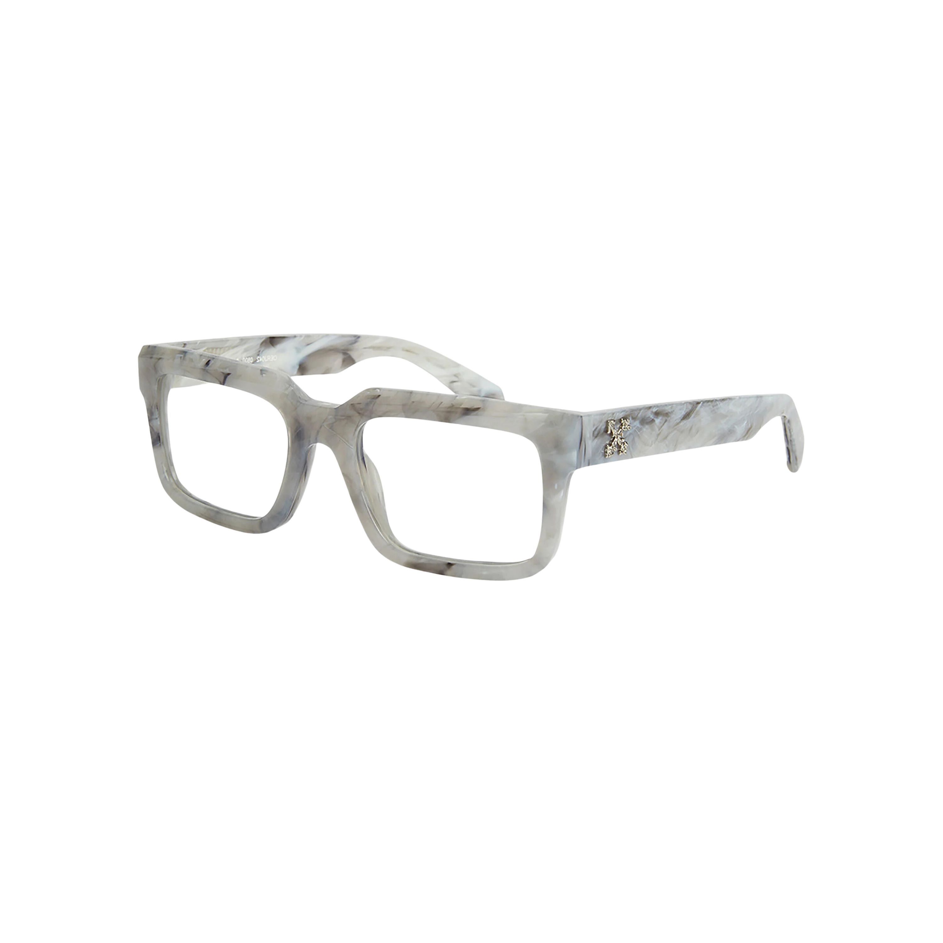 メガネ Off-White Off White - OPTICAL STYLE 44 - silver Off-White Off-white optical style 44 eyeglasses silver | Grailed