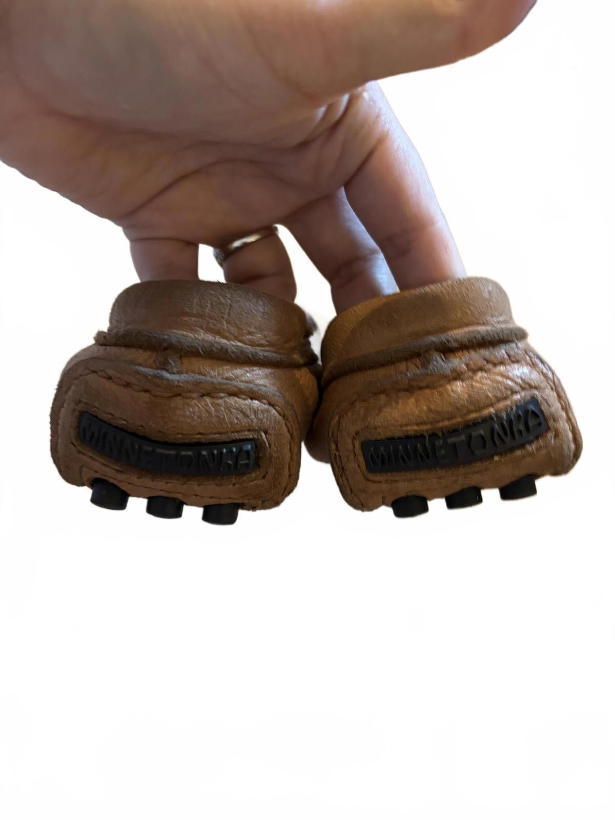 Minnetonka Minnetonka Brown Leather Moccasin Shoes 6.5 Size US 6.5 / IT 36.5 - 3 Thumbnail